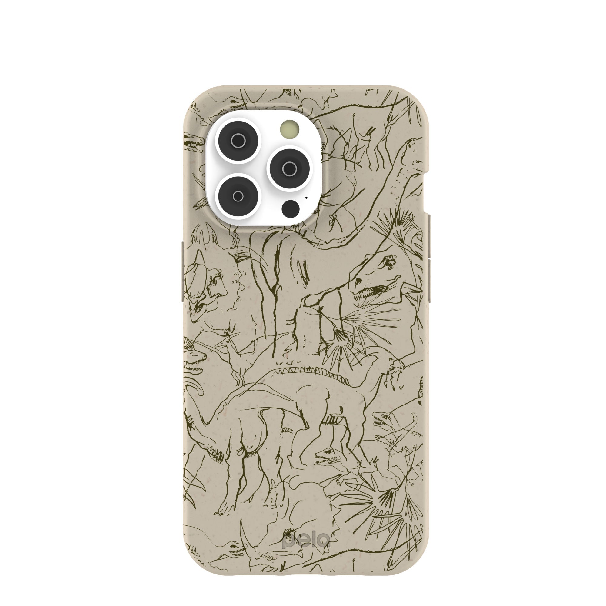 London Fog Mesozoic iPhone 14 Pro Case Refurbished - Pela Case refurbished available on Cerqular