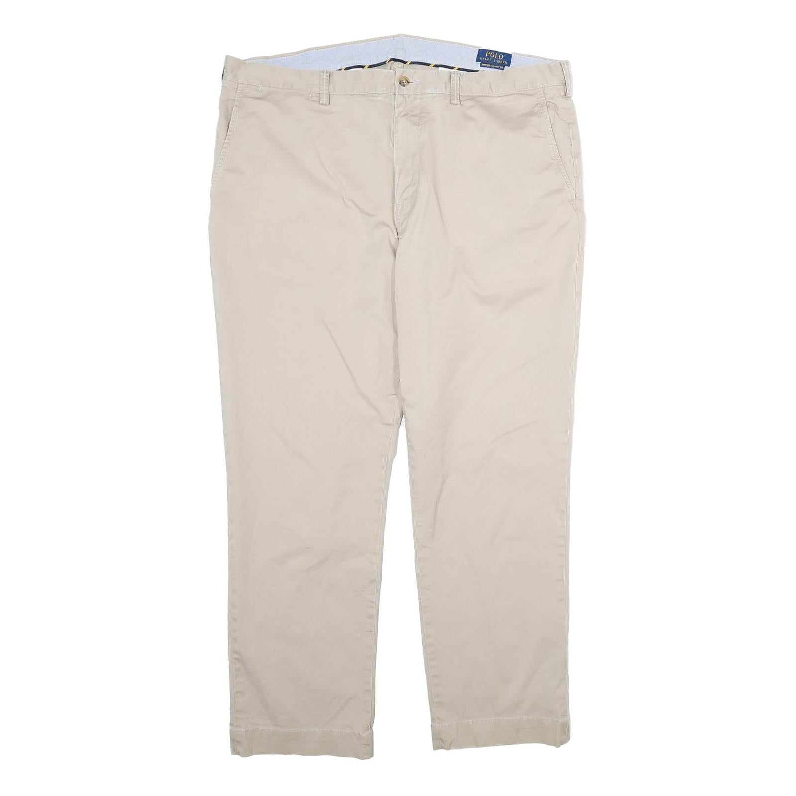 Buy POLO RALPH LAUREN Mens Cotton Beige Regular Straight Trousers W40 L30 Casual Refurbished - $37.69 POLO RALPH LAUREN Mens Cotton Beige Regular Straight Trousers W40 L30 Casual Refurbished - N/A refurbished available on Cerqular