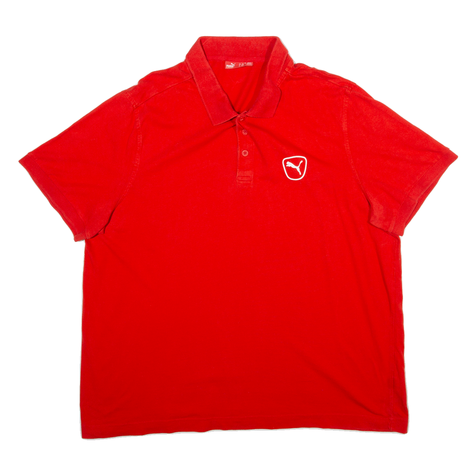 PUMA Mens Polo Shirt Red 2XL Refurbished - N/A refurbished available on Cerqular