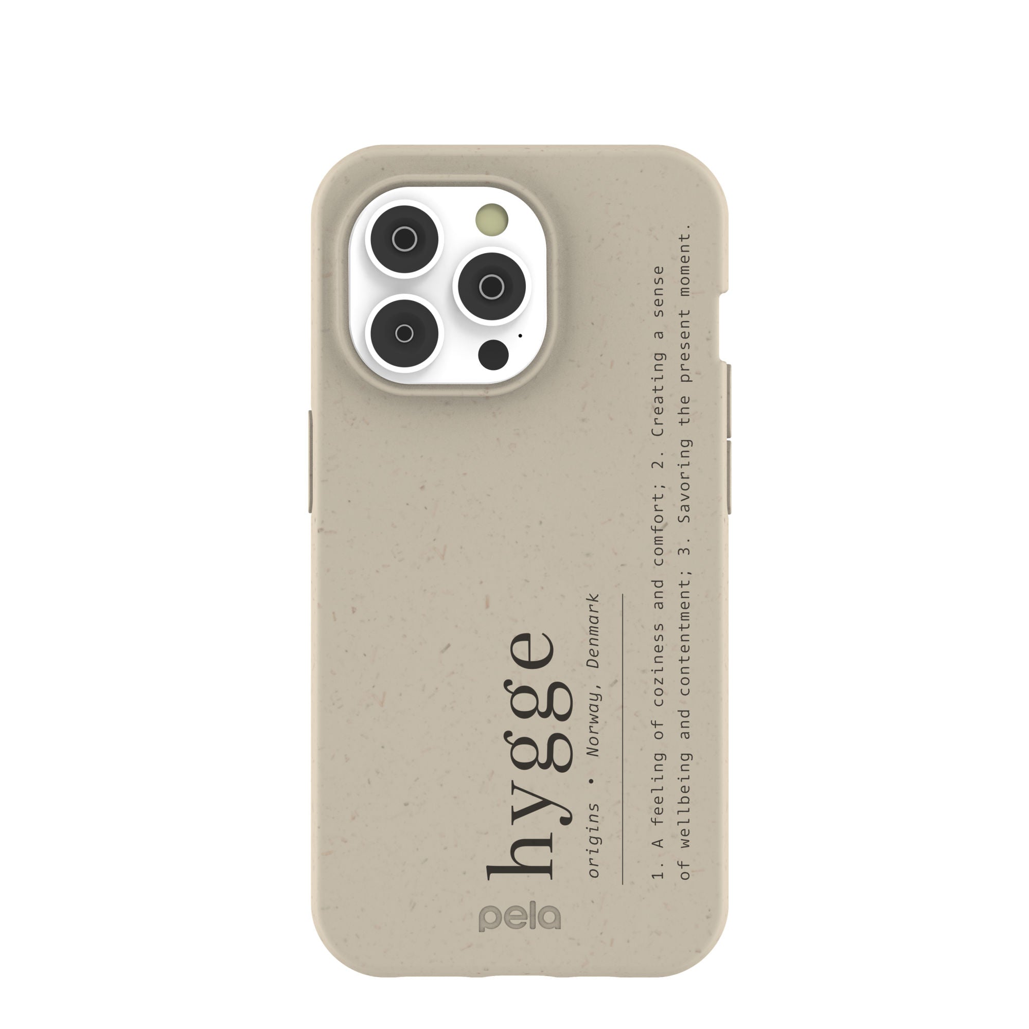 London Fog Hygge iPhone 14 Pro Case Refurbished - Pela Case refurbished available on Cerqular