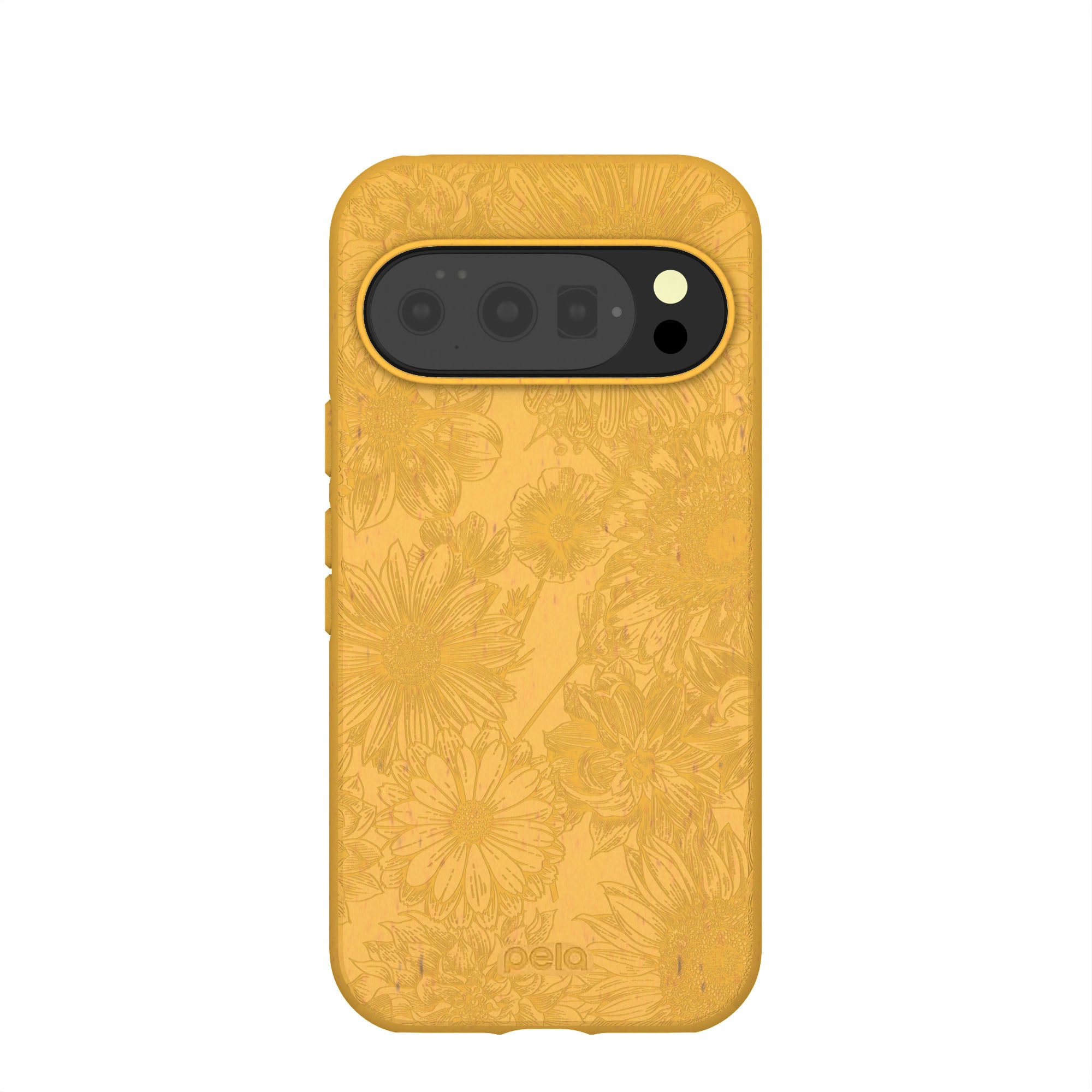 Honey Flora Google Pixel 10/10 Pro Case Refurbished - Pela Case refurbished available on Cerqular
