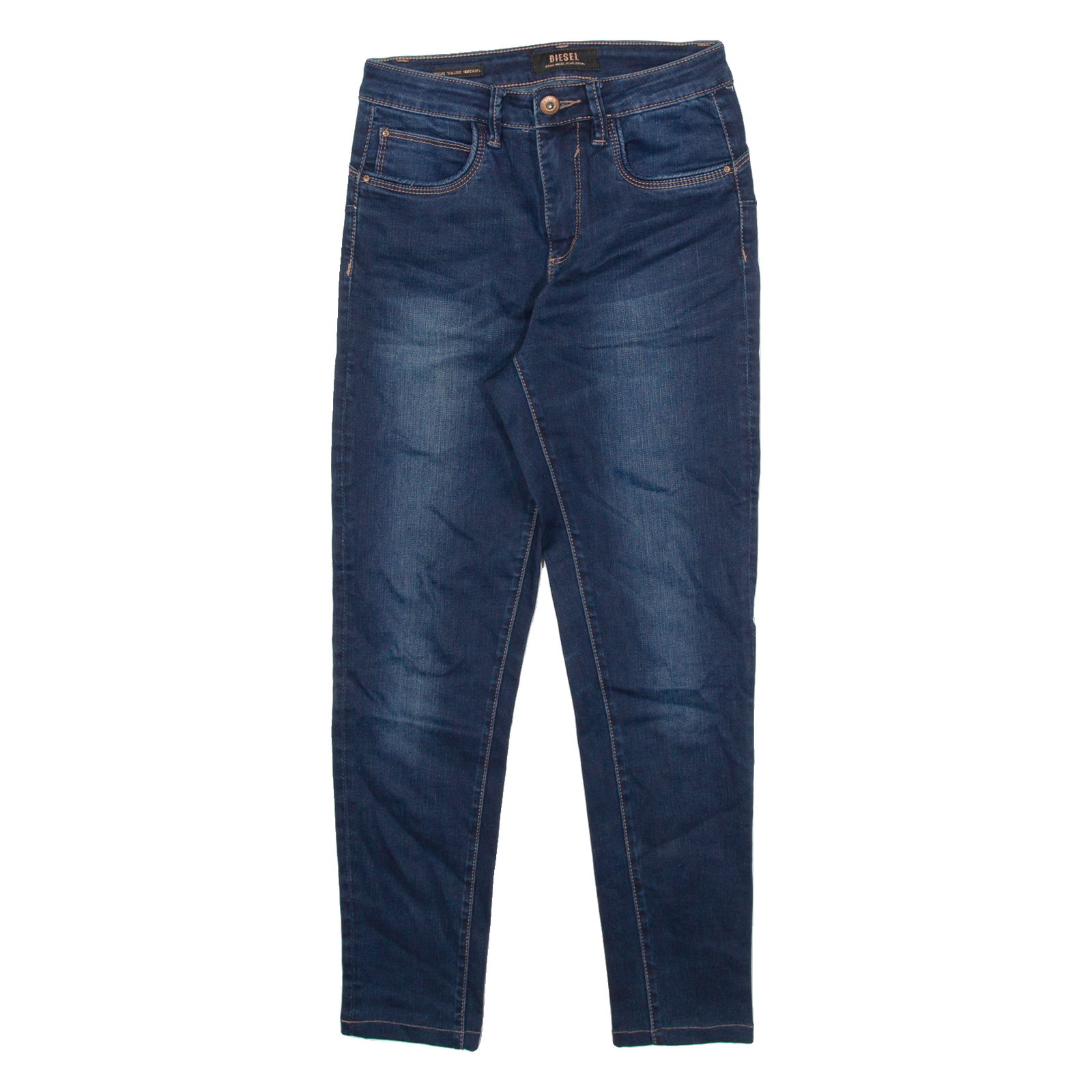 DIESEL Womens Jeans Blue Slim Skinny W24 L25 Refurbished - N/A refurbished available on Cerqular