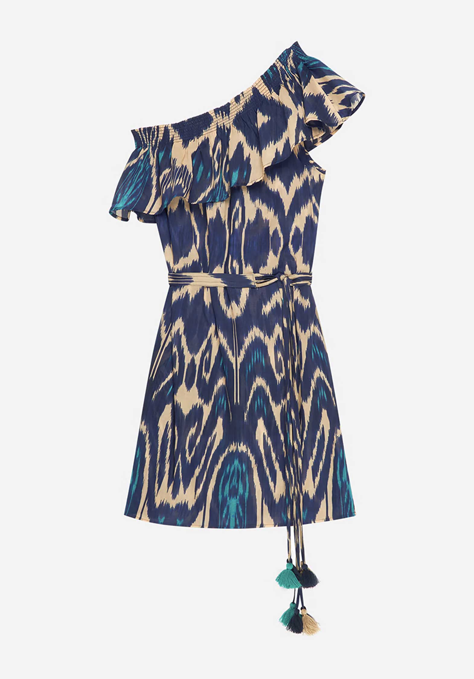 Dress 3eva93 V08052 Bleu-Multico | Color: BLEU MULTICO | Size: FR-36 Refurbished - N/A (I could not find a well-known brand with this name refurbished available on Cerqular