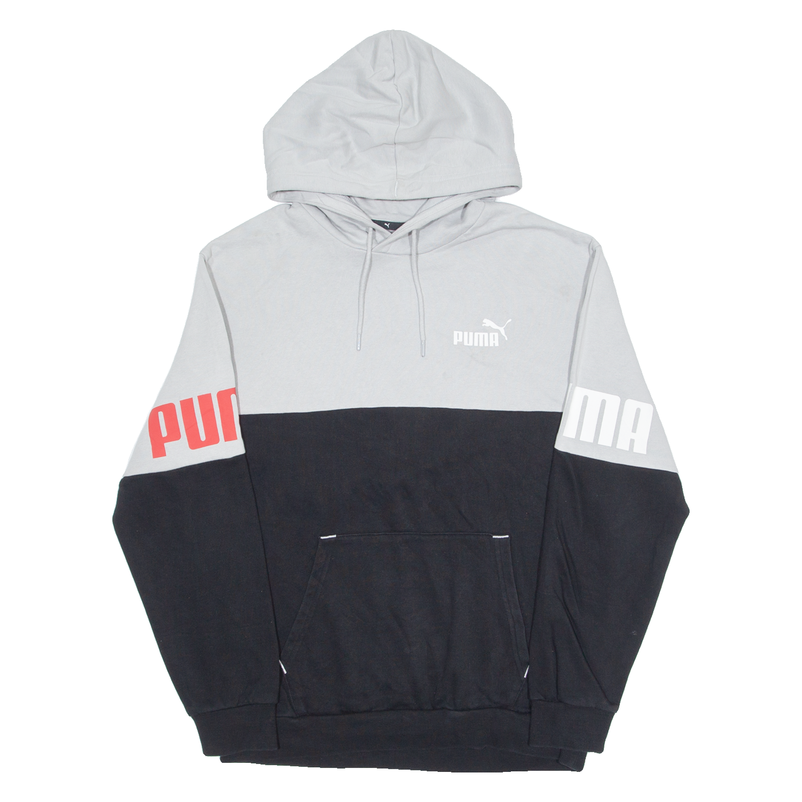 PUMA Mens Black Hoodie M Refurbished - N/A refurbished available on Cerqular