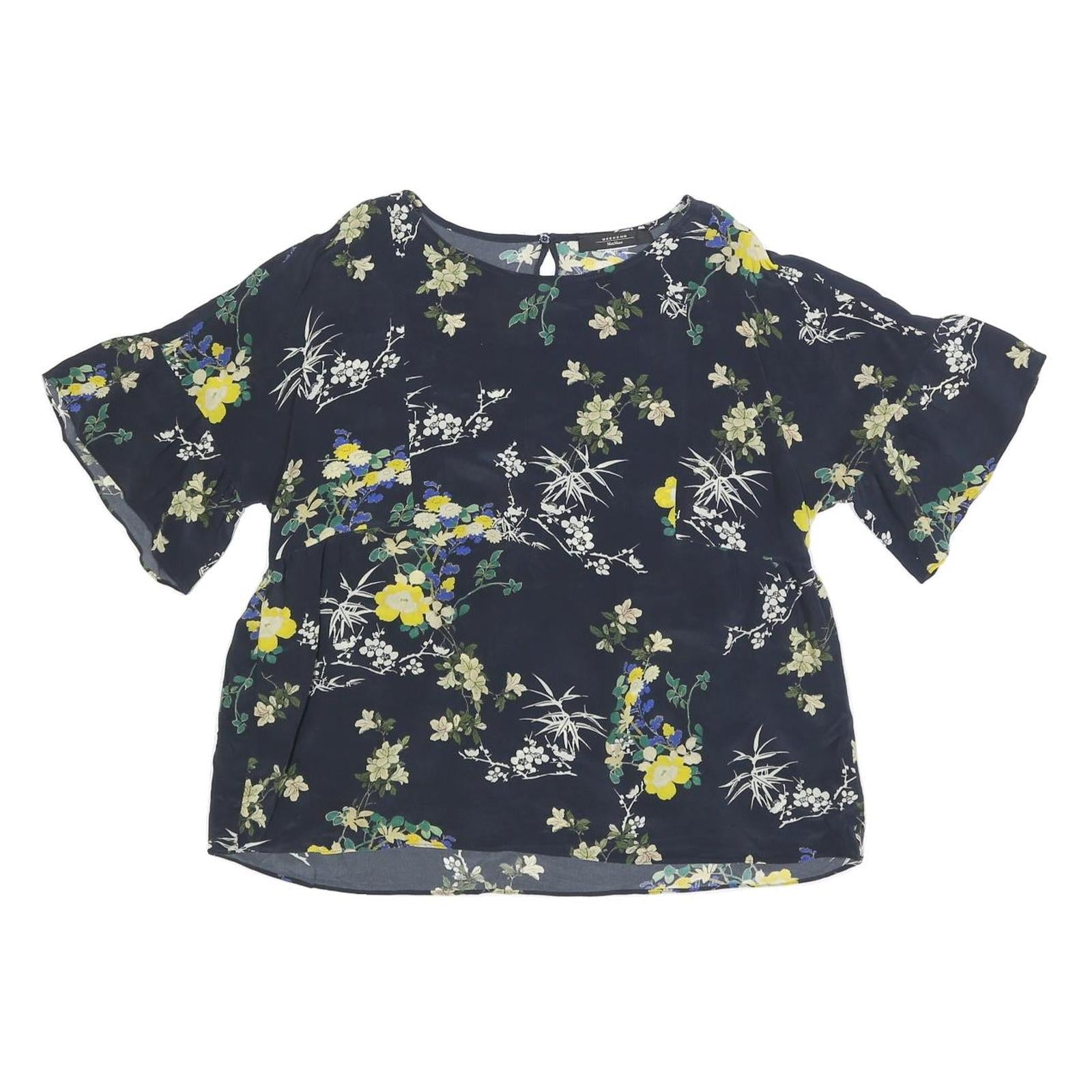 Buy WEEKEND MAX MARA Mens Navy Floral Printed Blouse Short Sleeve Round Neck M Refurbished - $42.89 WEEKEND MAX MARA Mens Navy Floral Printed Blouse Short Sleeve Round Neck M Refurbished - N/A refurbished available on Cerqular