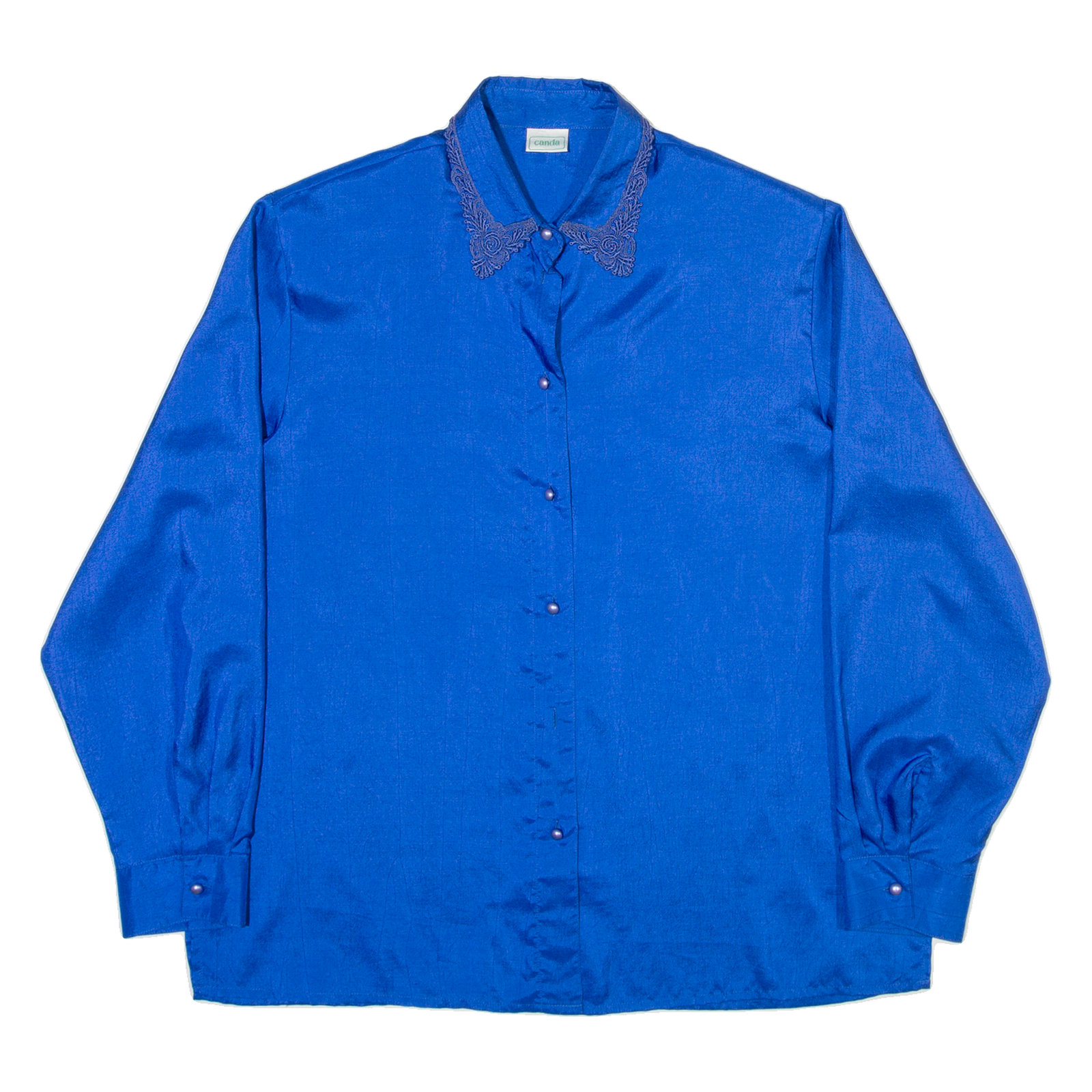 CANADA Womens Plain Shirt Blue Long Sleeve M Refurbished - N/A refurbished available on Cerqular