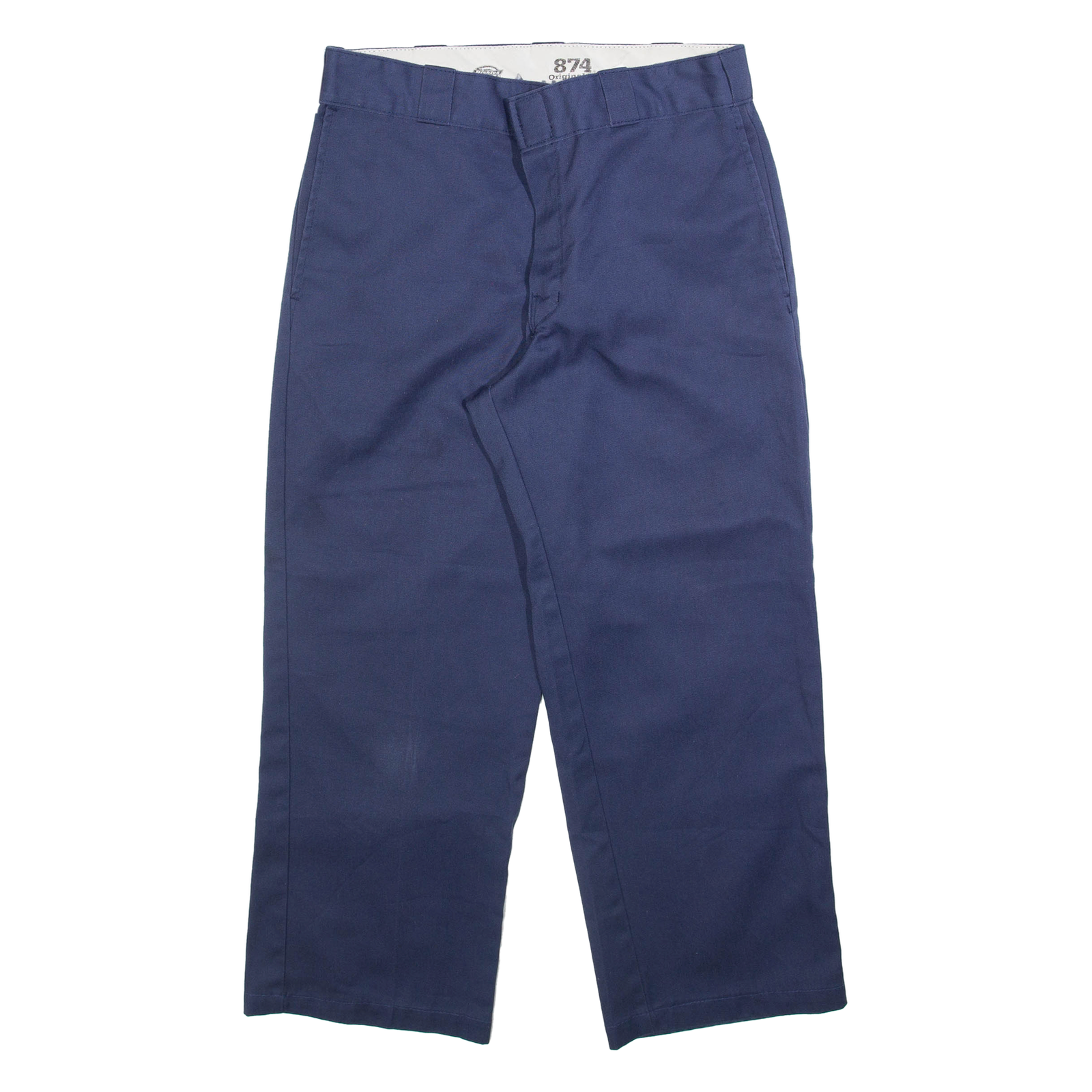 DICKIES 874 Workwear Mens Trousers Blue Regular Straight W32 L25 Refurbished - N/A refurbished available on Cerqular