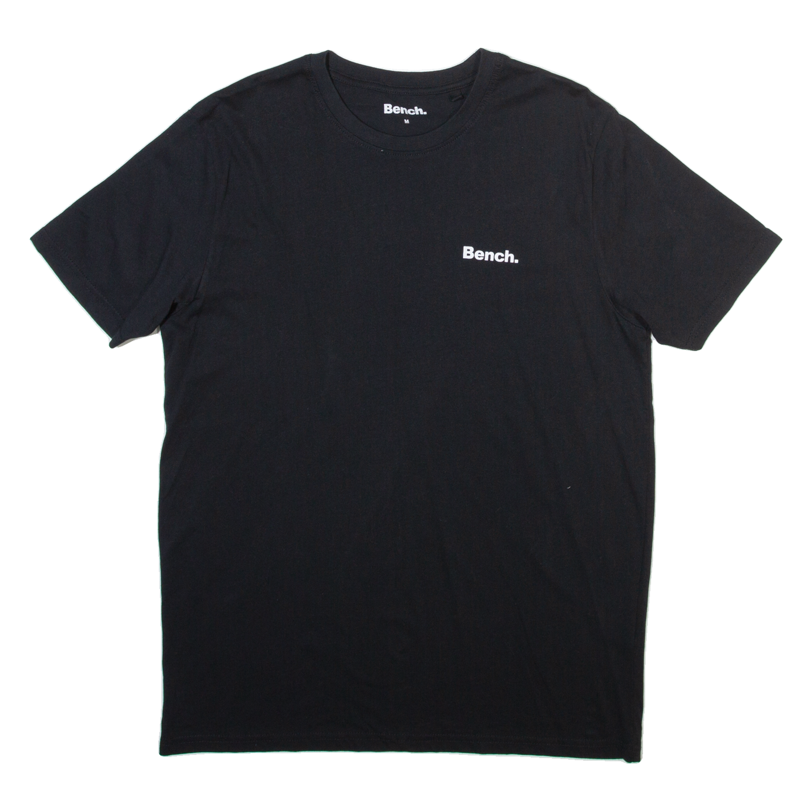 BENCH Mens T-Shirt Black M Refurbished - N/A refurbished available on Cerqular