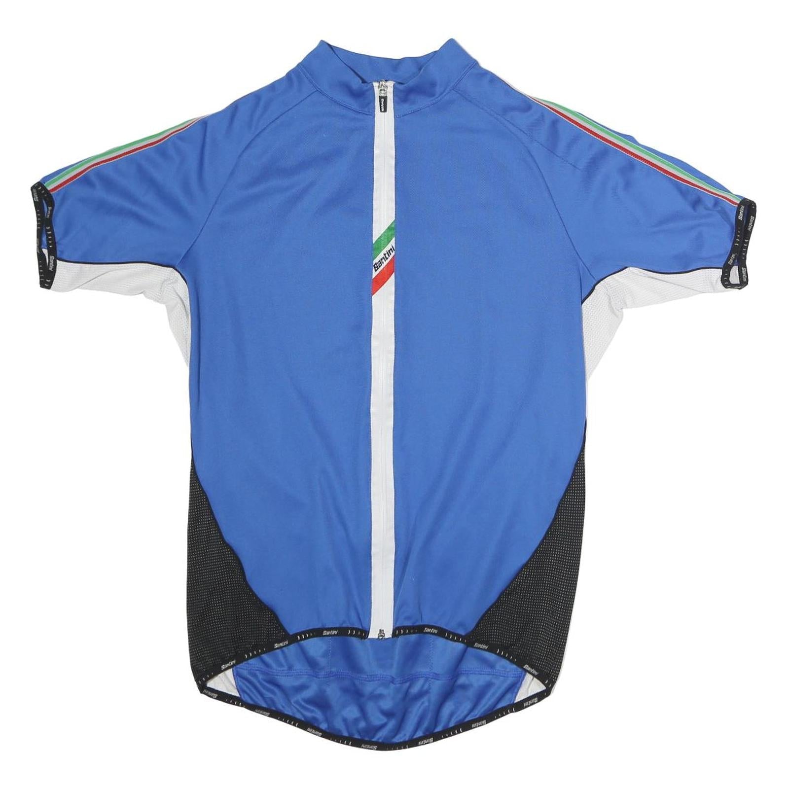 Buy SMS SANTINI Mens Blue Short Sleeve Round Neck Cycling Jersey 2XL Sportswear Refurbished - $23.39 SMS SANTINI Mens Blue Short Sleeve Round Neck Cycling Jersey 2XL Sportswear Refurbished - N/A refurbished available on Cerqular