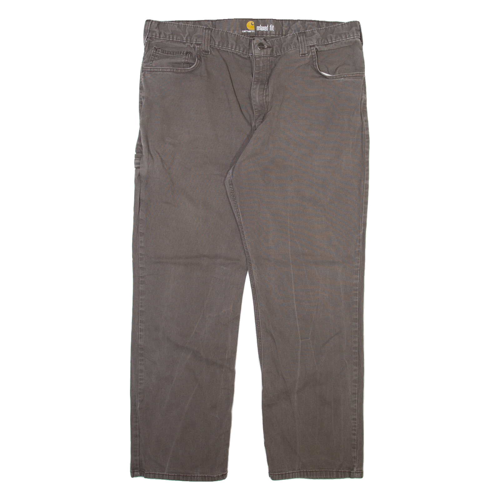 CARHARTT Mens Trousers Grey Relaxed Straight W40 L30 Refurbished - N/A refurbished available on Cerqular