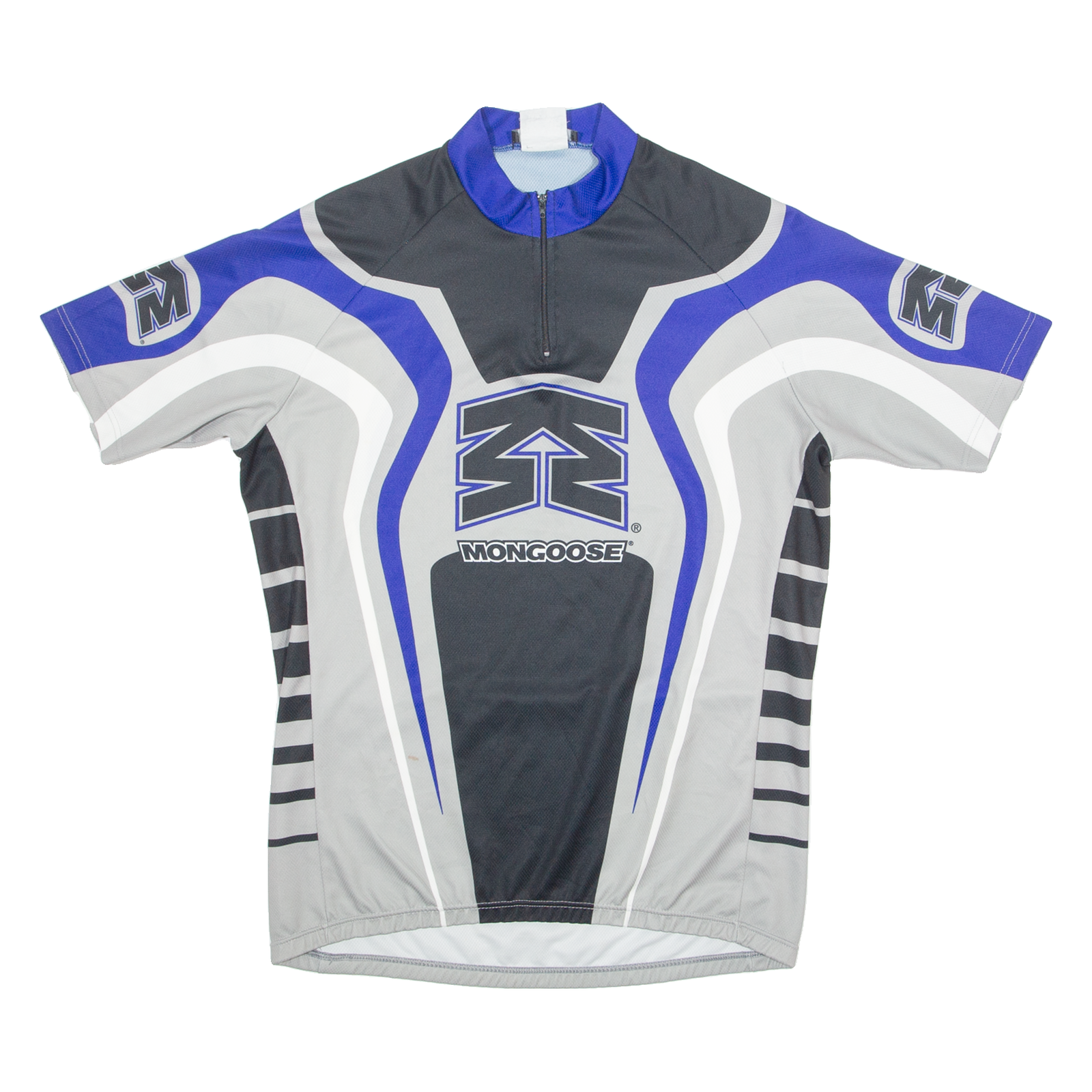 MONGOOSE Cycling Mens Jersey Grey 1/4 Zip XL Refurbished - N/A refurbished available on Cerqular