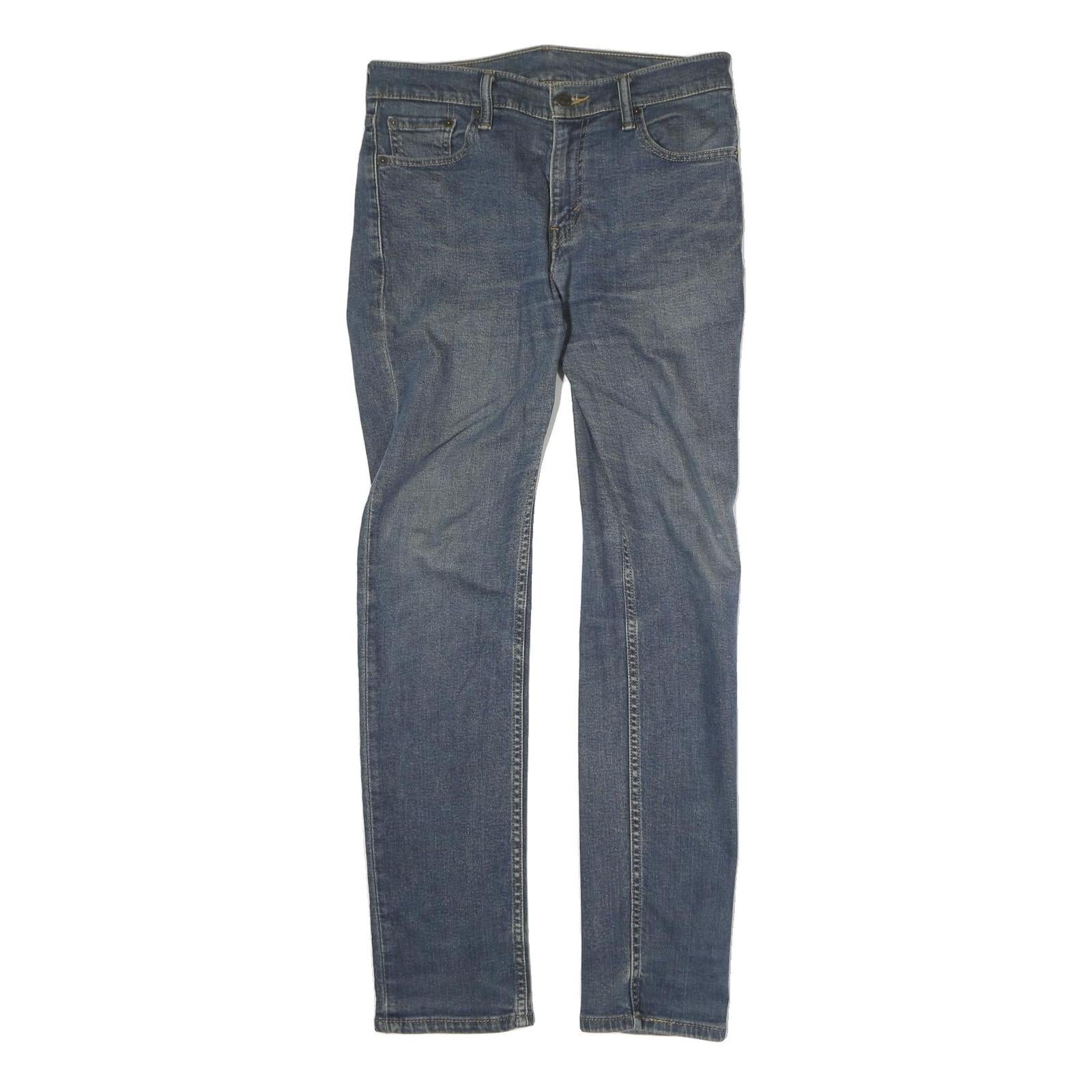 LEVI'S 501 Mens Jeans Blue Regular Straight Denim Medium Wash W30 L32 Classic Refurbished - N/A refurbished available on Cerqular
