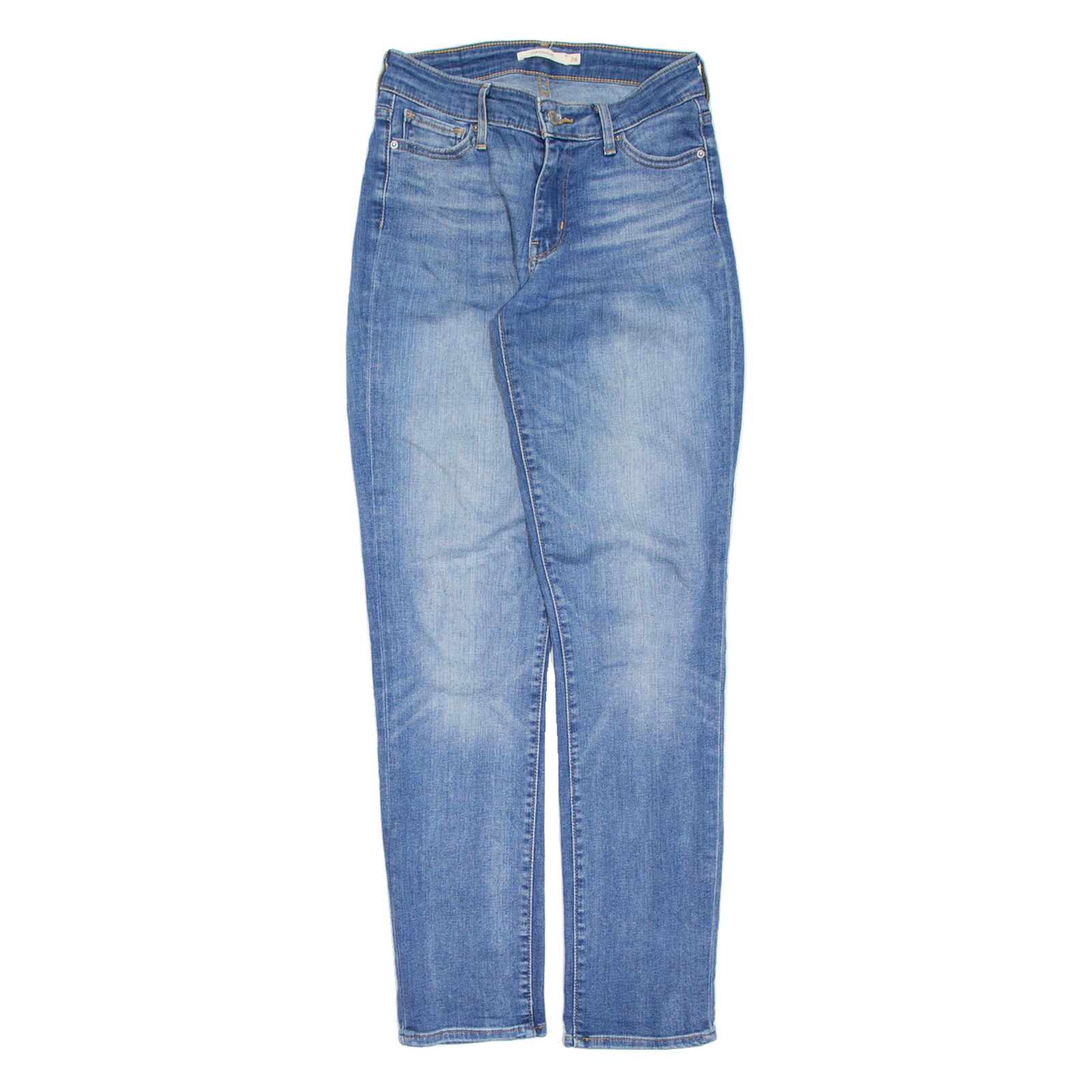 Buy LEVI'S 714 Womens Jeans Blue Slim Straight Stone Wash W26 L30 Refurbished - $36.39 LEVI'S 714 Womens Jeans Blue Slim Straight Stone Wash W26 L30 Refurbished - N/A refurbished available on Cerqular