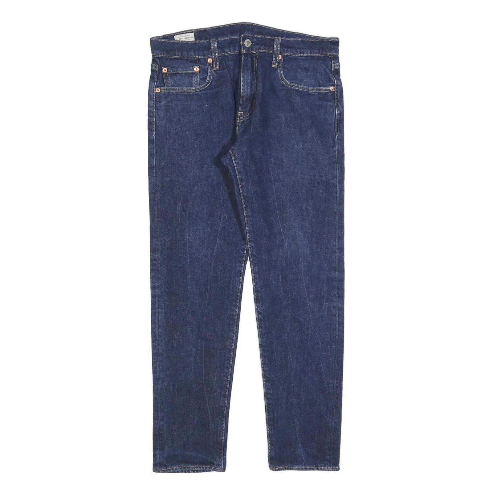 LEVI'S Mens Slim Blue Denim Jeans Zip W30 L27 Classic Stylish Pockets Refurbished - N/A refurbished available on Cerqular