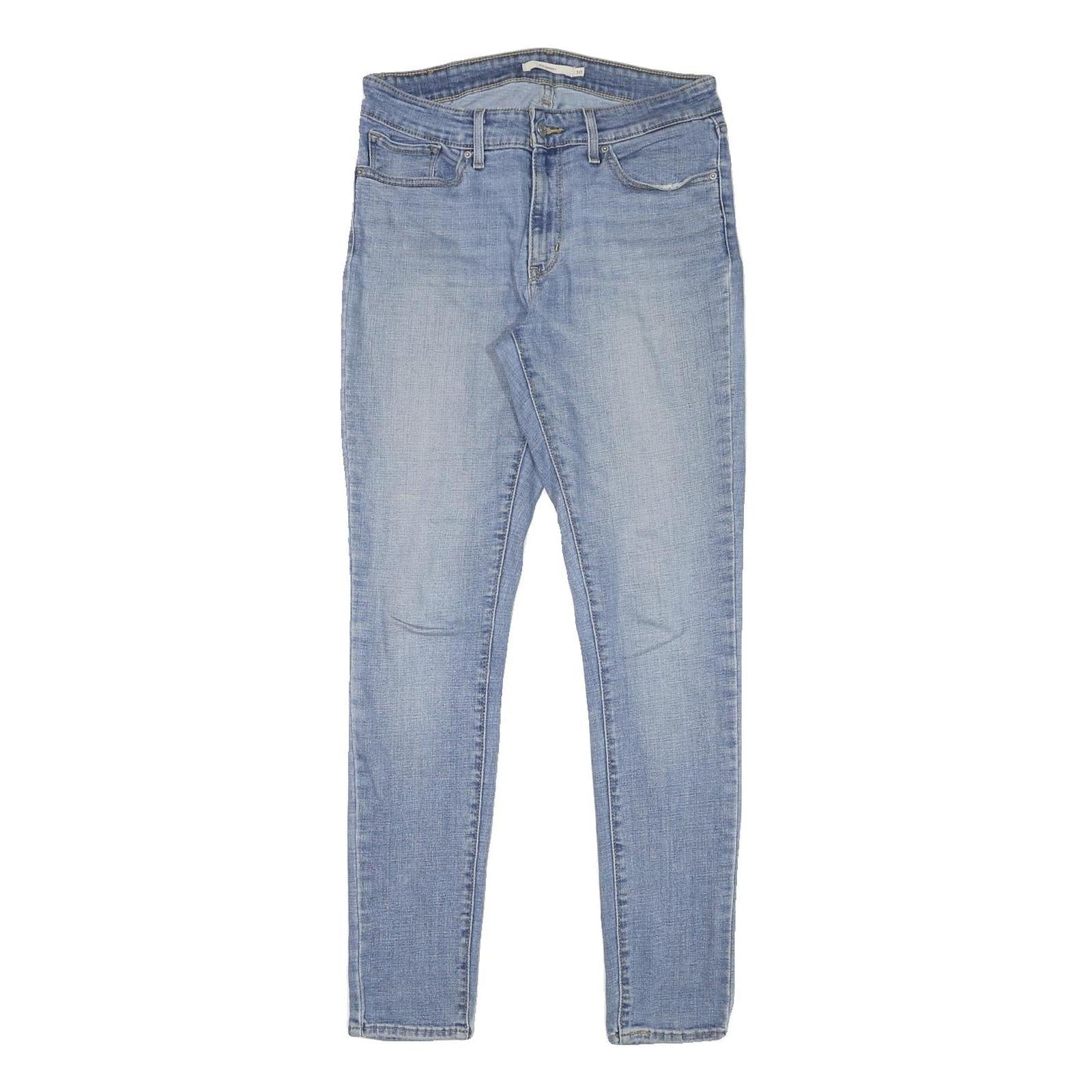LEVI'S 711 Womens Jeans Blue Slim Skinny Denim W29 L29 Stretch Cotton Blend Refurbished - N/A refurbished available on Cerqular