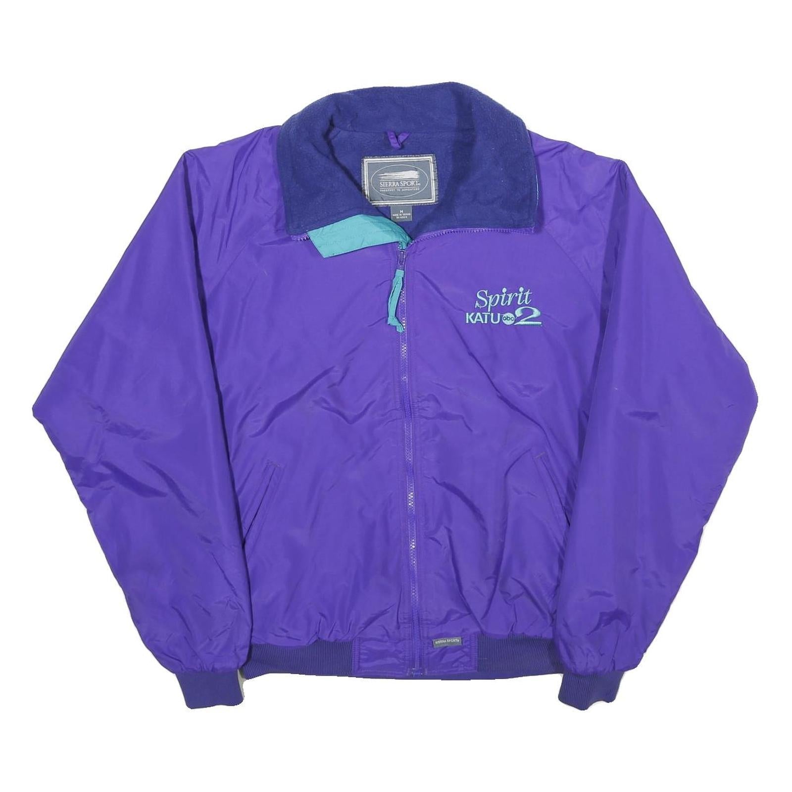 Buy SIERRA SPORT Mens Purple Outdoor Jacket M Nylon Plain Zip Collar Refurbished - $32.49 SIERRA SPORT Mens Purple Outdoor Jacket M Nylon Plain Zip Collar Refurbished - N/A refurbished available on Cerqular