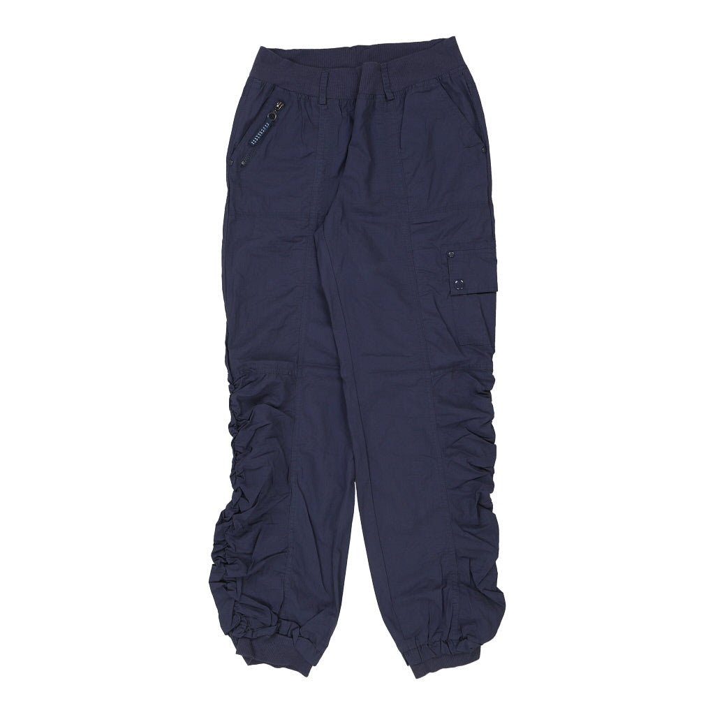 Melo E Grano Trousers - 2XL Blue Cotton Refurbished - Thrifted (note: this is a term often used to describe second- refurbished available on Cerqular