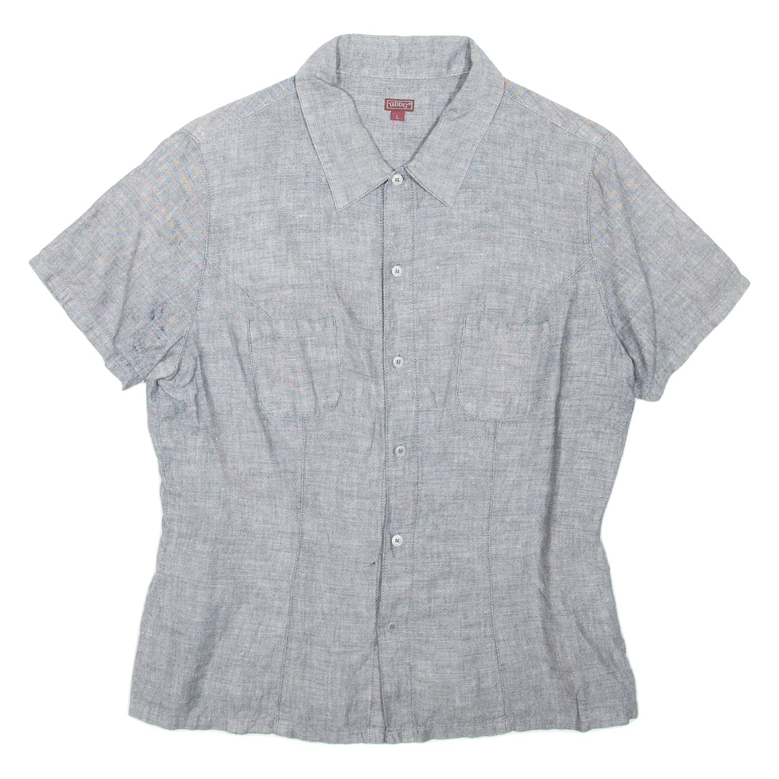 Buy TEDDY'S Womens Plain Shirt Grey L Refurbished - $16.89 TEDDY'S Womens Plain Shirt Grey L Refurbished - N/A refurbished available on Cerqular
