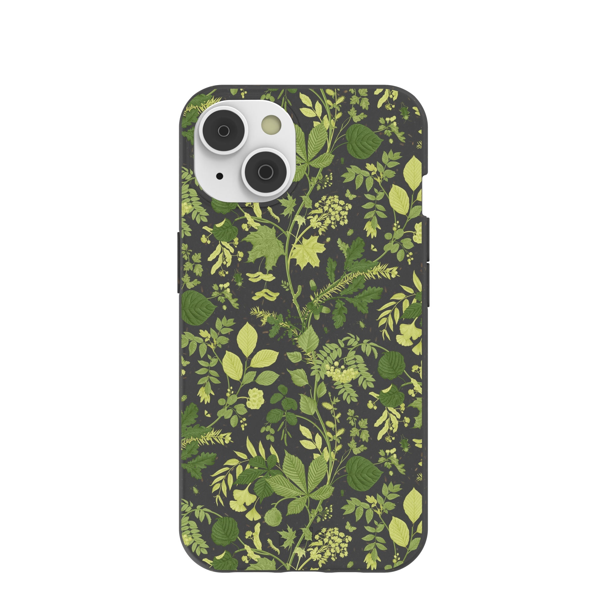 Black Evergreen iPhone 14/16e Case Refurbished - Pela Case refurbished available on Cerqular
