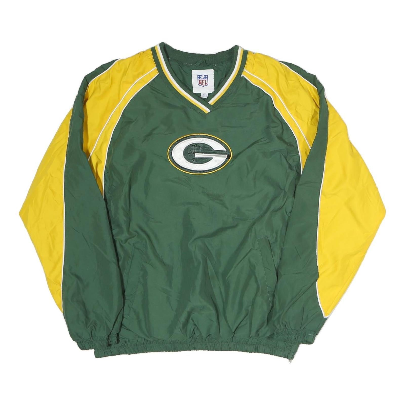 Buy NFL Mens Green & Yellow Green Bay Packers Crew Neck XL Cotton Sweatshirt Refurbished - $38.99 NFL Mens Green & Yellow Green Bay Packers Crew Neck XL Cotton Sweatshirt Refurbished - N/A refurbished available on Cerqular