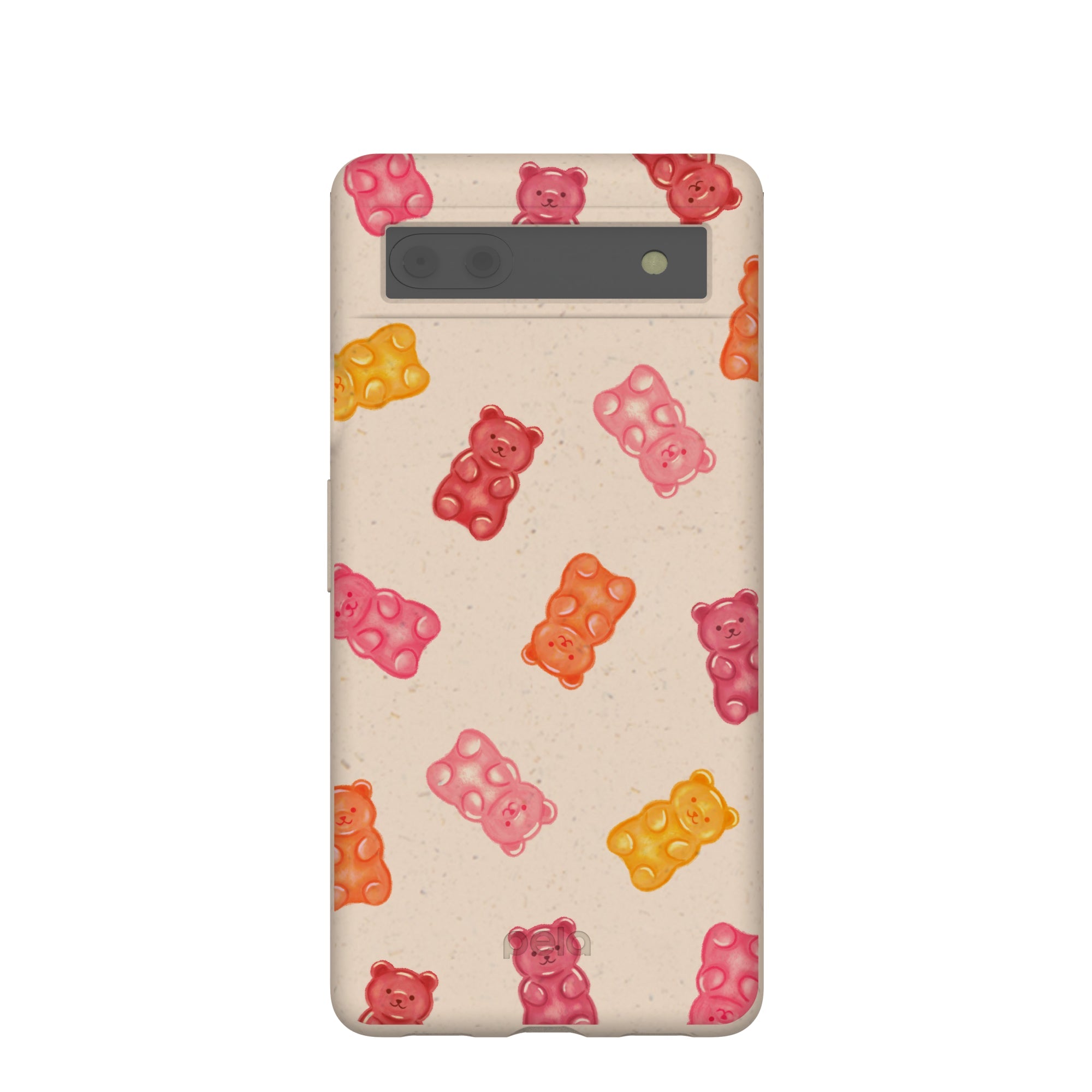 Seashell Gummy Bears Google Pixel 6a Case Refurbished - Pela Case refurbished available on Cerqular