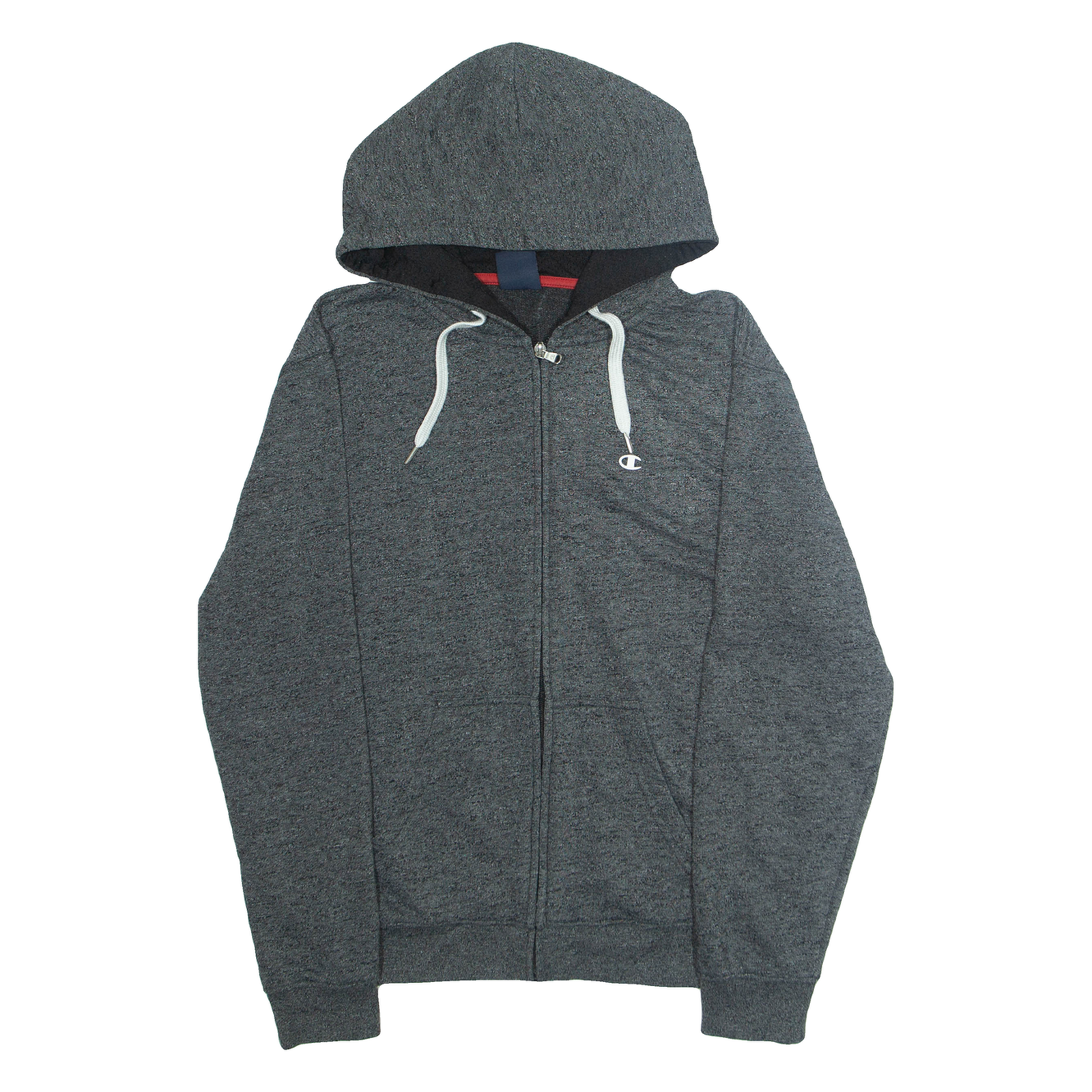 CHAMPION Mens Grey Hoodie Full Zip M Refurbished - N/A refurbished available on Cerqular