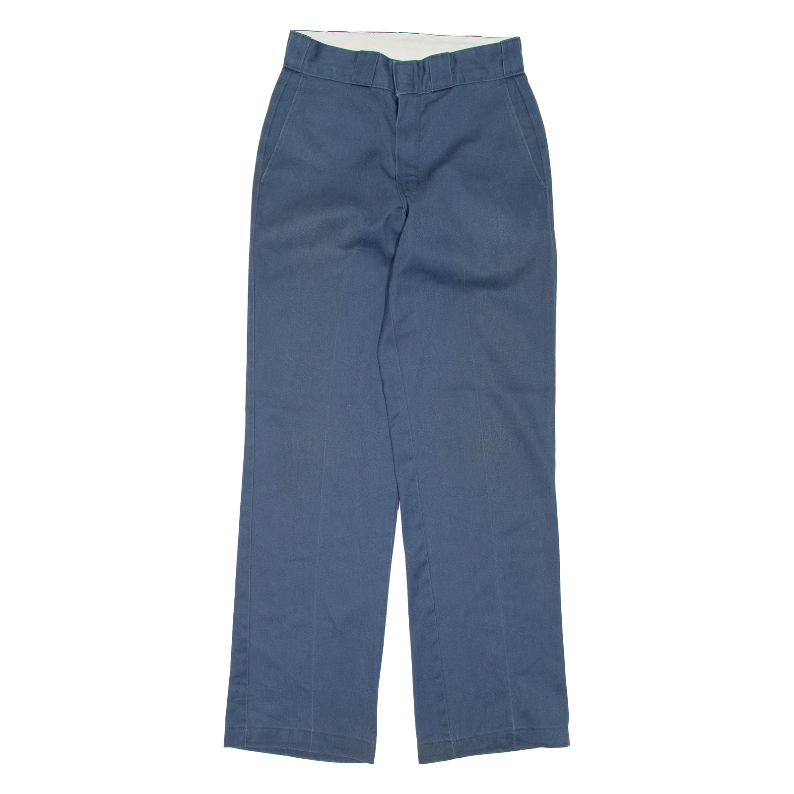 DICKIES Mens Trousers Blue Regular Straight W28 L32 Refurbished - N/A refurbished available on Cerqular