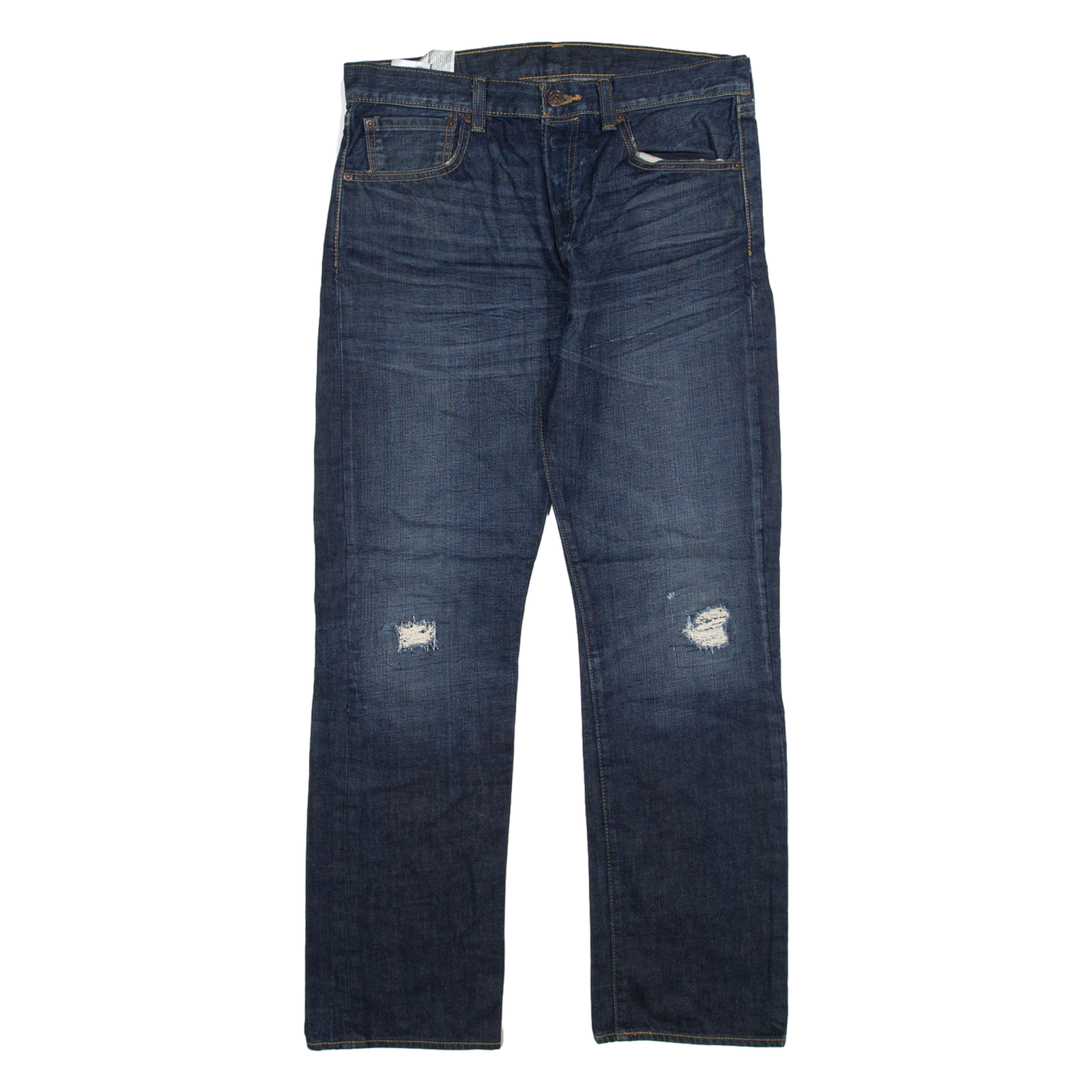 LEVI'S 501 Jeans Mens Blue Regular Straight W32 L30 Refurbished - N/A refurbished available on Cerqular