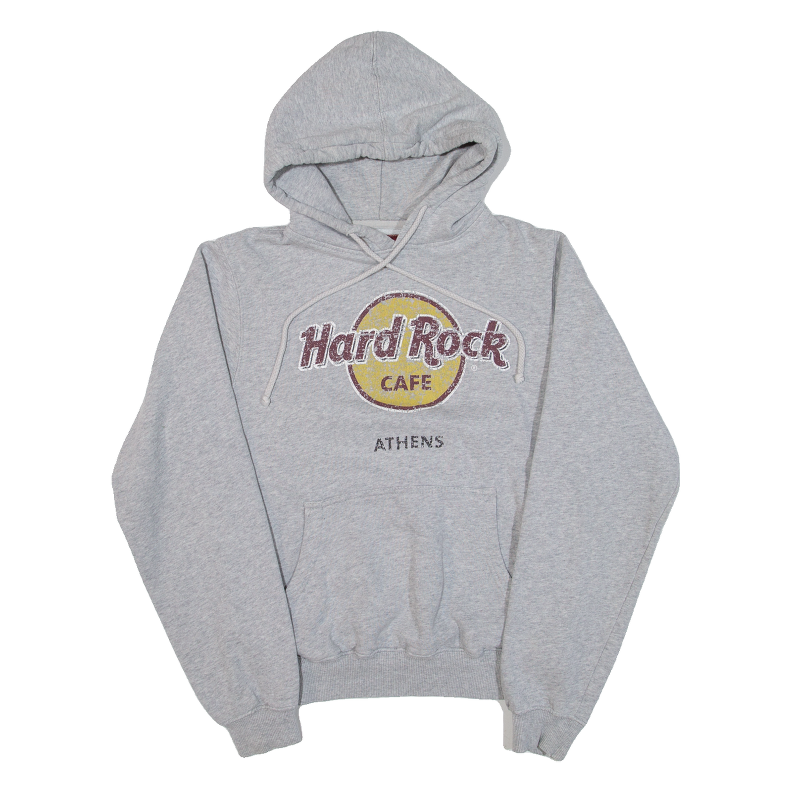 HARD ROCK CAFE Athens Mens Grey Hoodie S Refurbished - N/A refurbished available on Cerqular