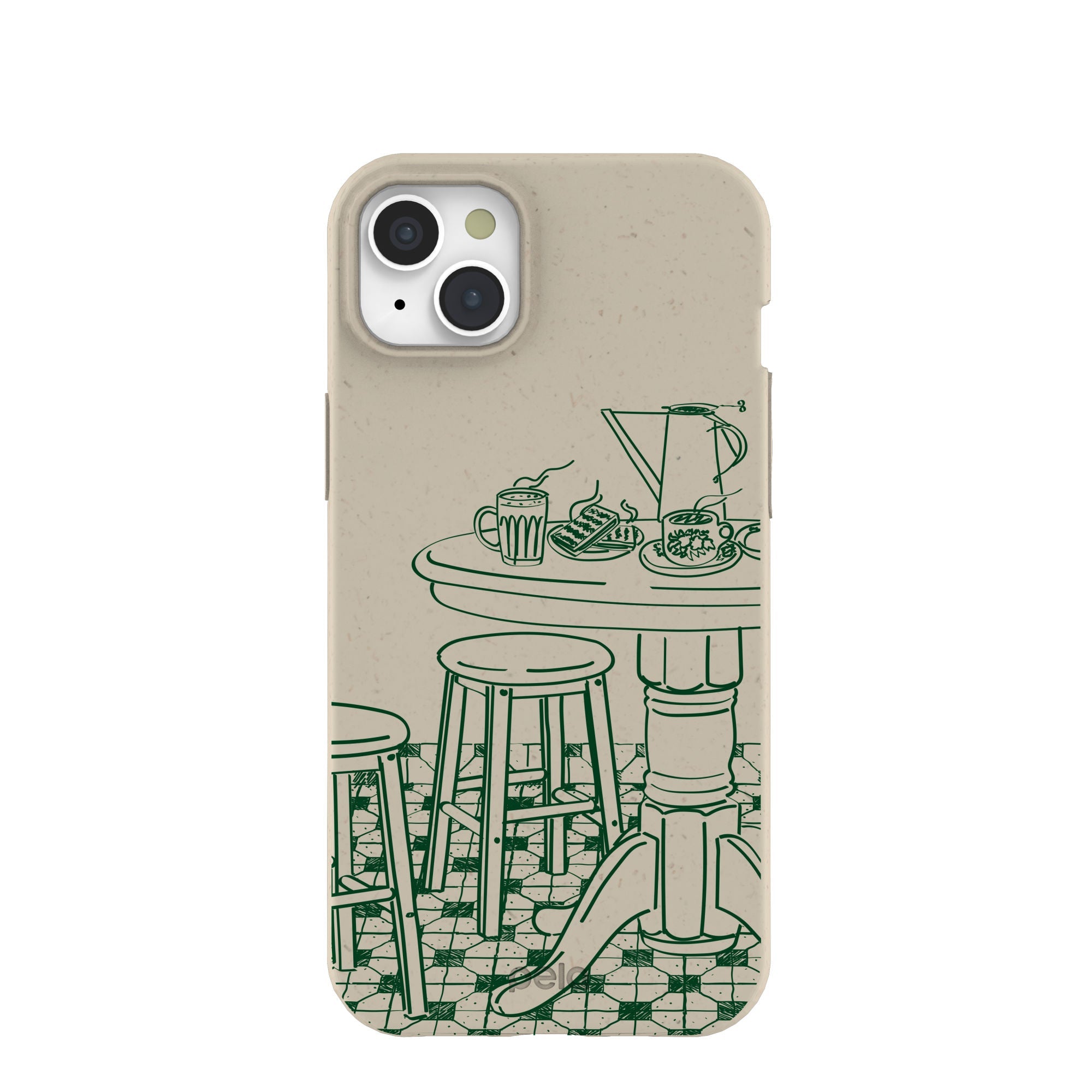 London Fog Brunch iPhone 15 Plus Case Refurbished - Pela Case refurbished available on Cerqular