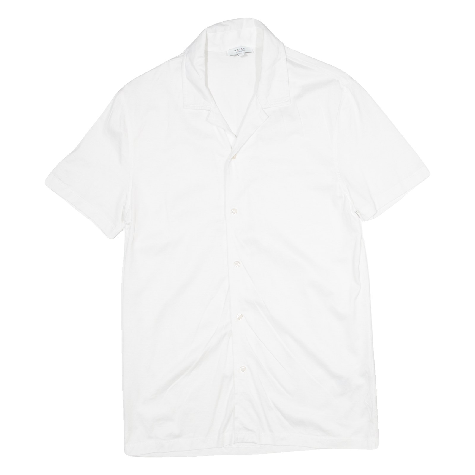 REISS Mens Plain Shirt White S Refurbished - N/A refurbished available on Cerqular