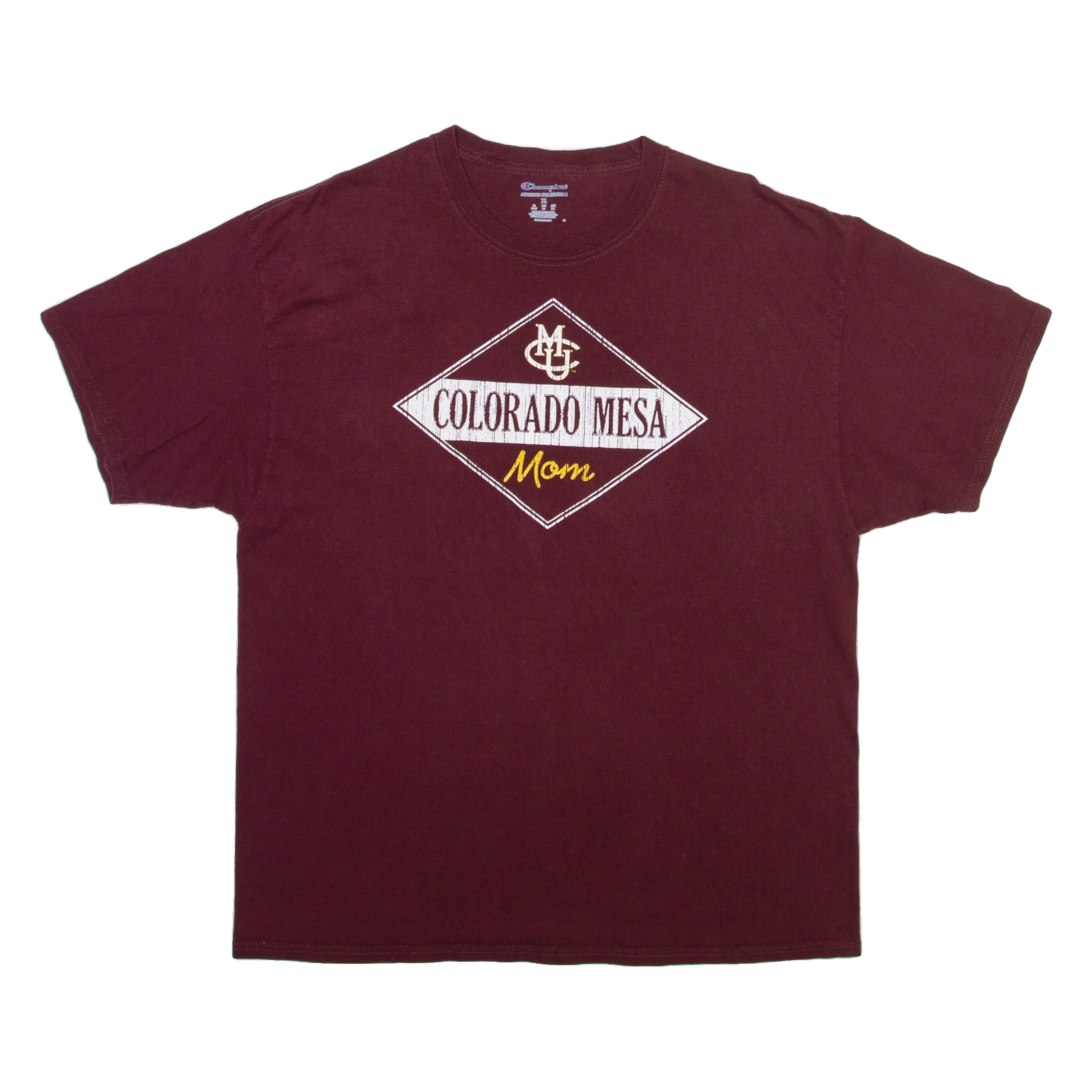CHAMPION Colorado Mesa University Mens T-Shirt Maroon XL Refurbished - N/A refurbished available on Cerqular