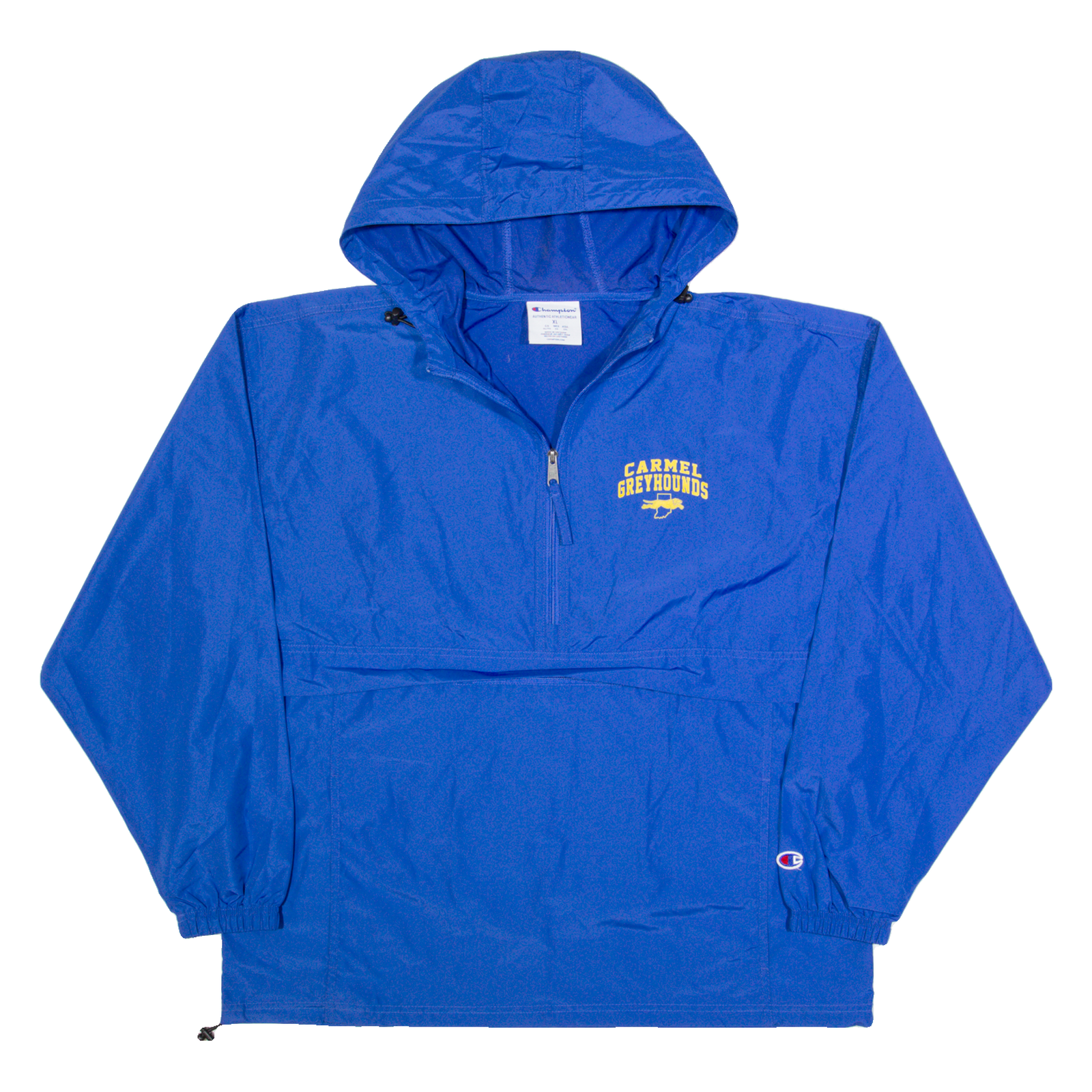 CHAMPION Carmel Greyhounds Mens Anorak Jacket Blue USA Hooded XL Refurbished - N/A refurbished available on Cerqular