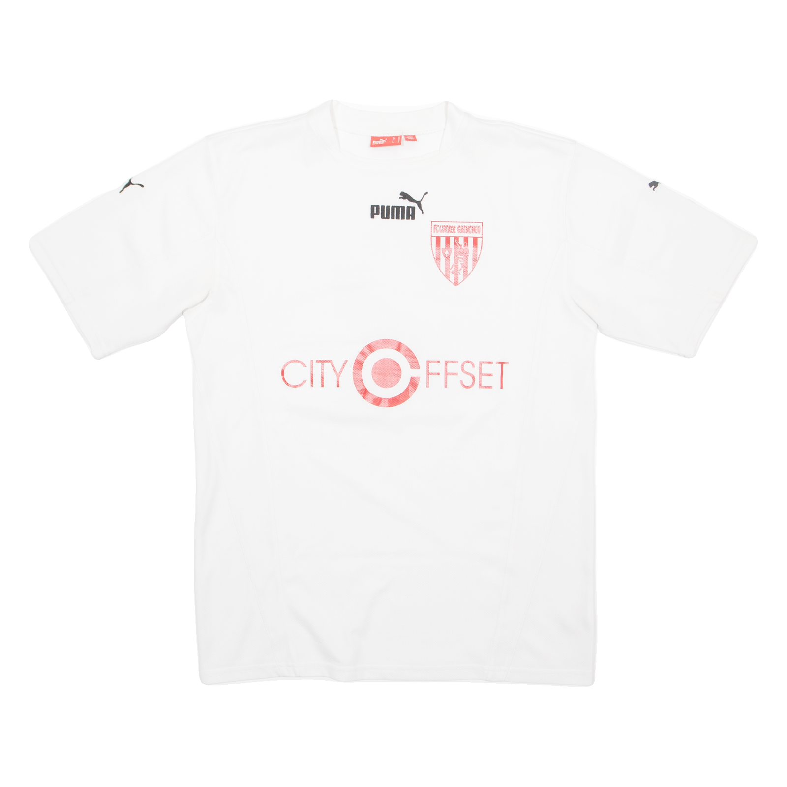 PUMA Fc Wacker Grenchen Mens Football Shirt T-Shirt White M Refurbished - N/A refurbished available on Cerqular