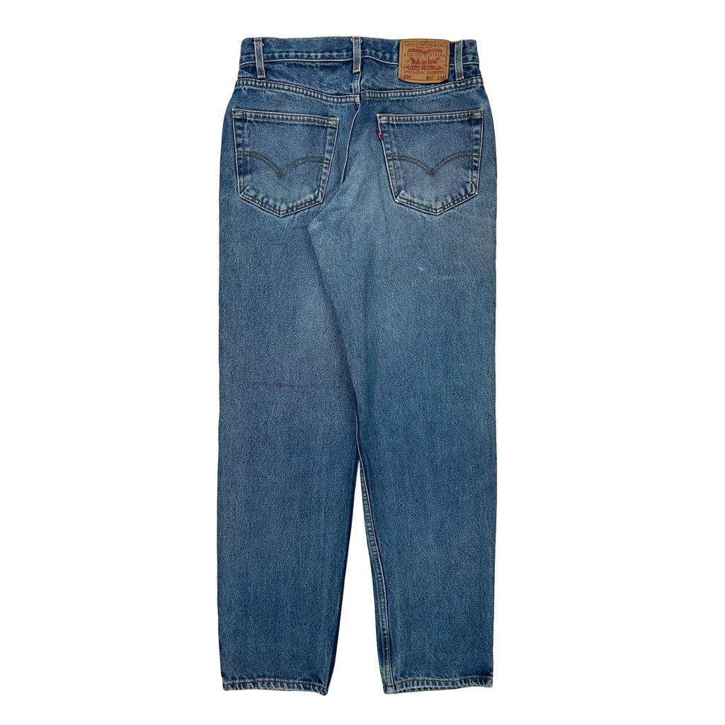 Buy 550 Levis Jeans - 32W 34L Blue Cotton Refurbished - $46.89 550 Levis Jeans - 32W 34L Blue Cotton Refurbished - Thrifted (note: this is a term often used to describe second- refurbished available on Cerqular