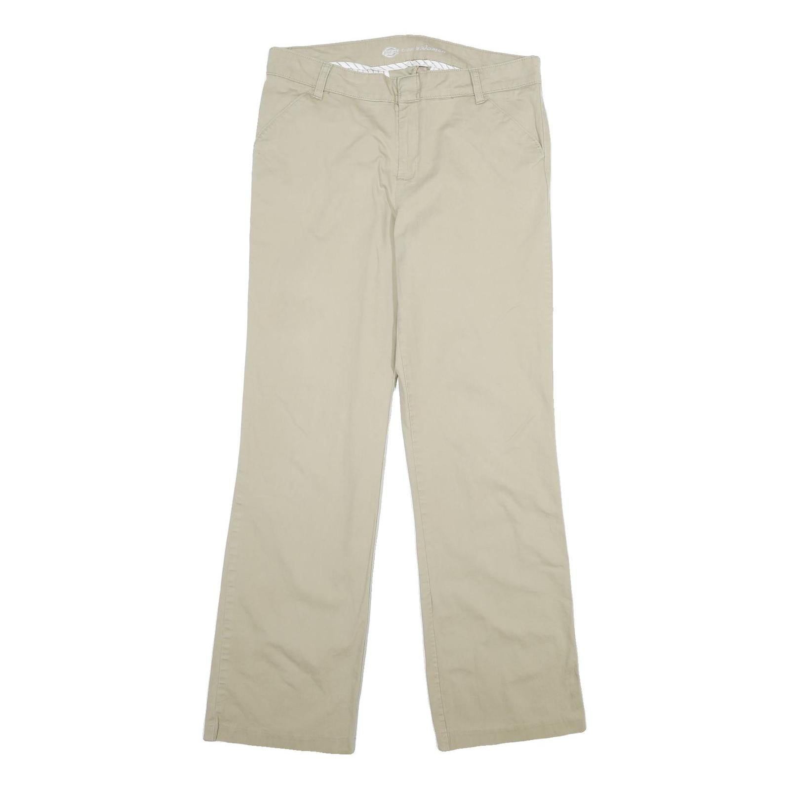 Buy DICKIES Womens Relaxed Beige Cotton Blend Zip Trousers W32 L33 Casual Workwear Refurbished - $42.89 DICKIES Womens Relaxed Beige Cotton Blend Zip Trousers W32 L33 Casual Workwear Refurbished - N/A refurbished available on Cerqular