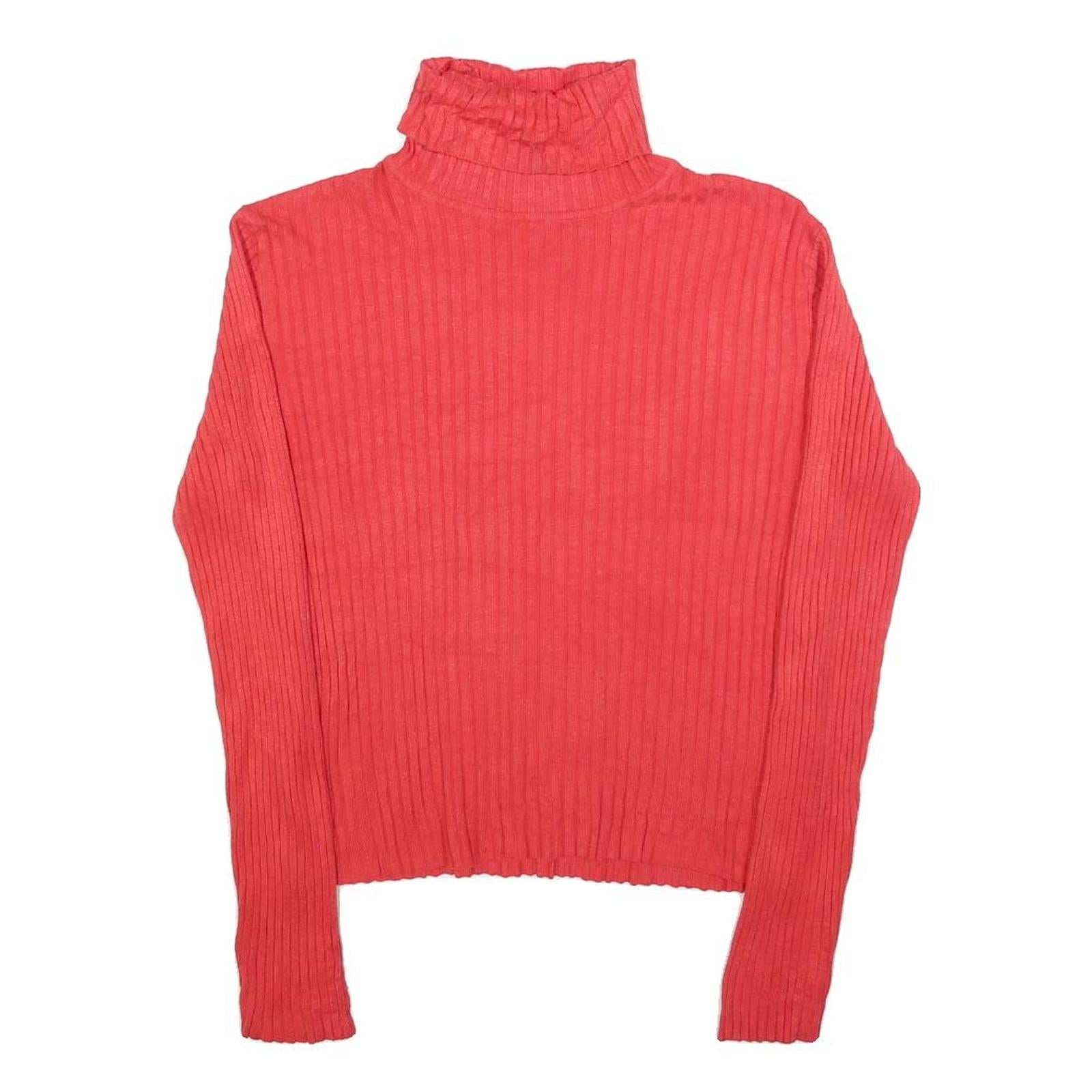 Buy TWIK Womens Red Plain Rib Knit Roll Neck Pullover Jumper L Lightweight Warm Refurbished - $28.59 TWIK Womens Red Plain Rib Knit Roll Neck Pullover Jumper L Lightweight Warm Refurbished - N/A refurbished available on Cerqular
