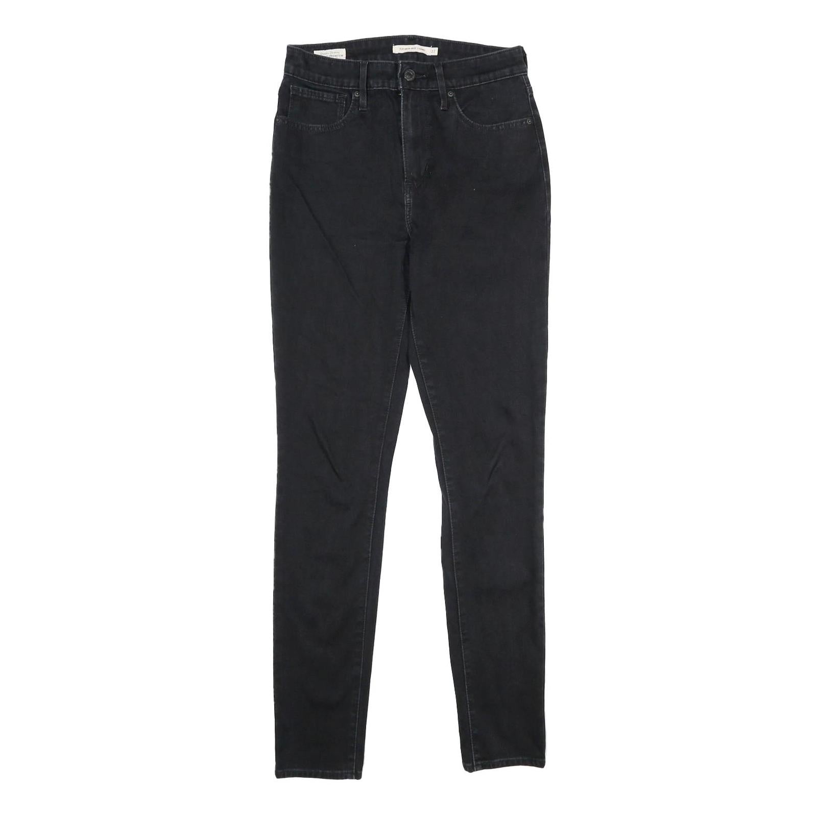 LEVI'S 721 High Rise Skinny Womens Jeans Black Slim Skinny Denim W27 L30 Refurbished - N/A refurbished available on Cerqular