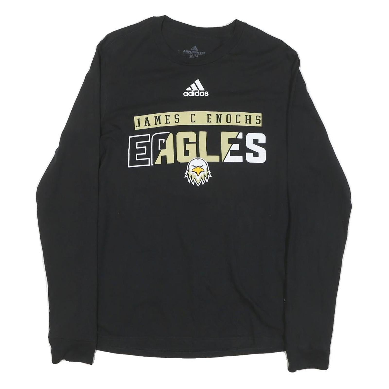 Buy ADIDAS Mens Black James C Enochs Eagles Graphic T-Shirt M Long Sleeve Crew Neck Refurbished - $24.69 ADIDAS Mens Black James C Enochs Eagles Graphic T-Shirt M Long Sleeve Crew Neck Refurbished - N/A refurbished available on Cerqular