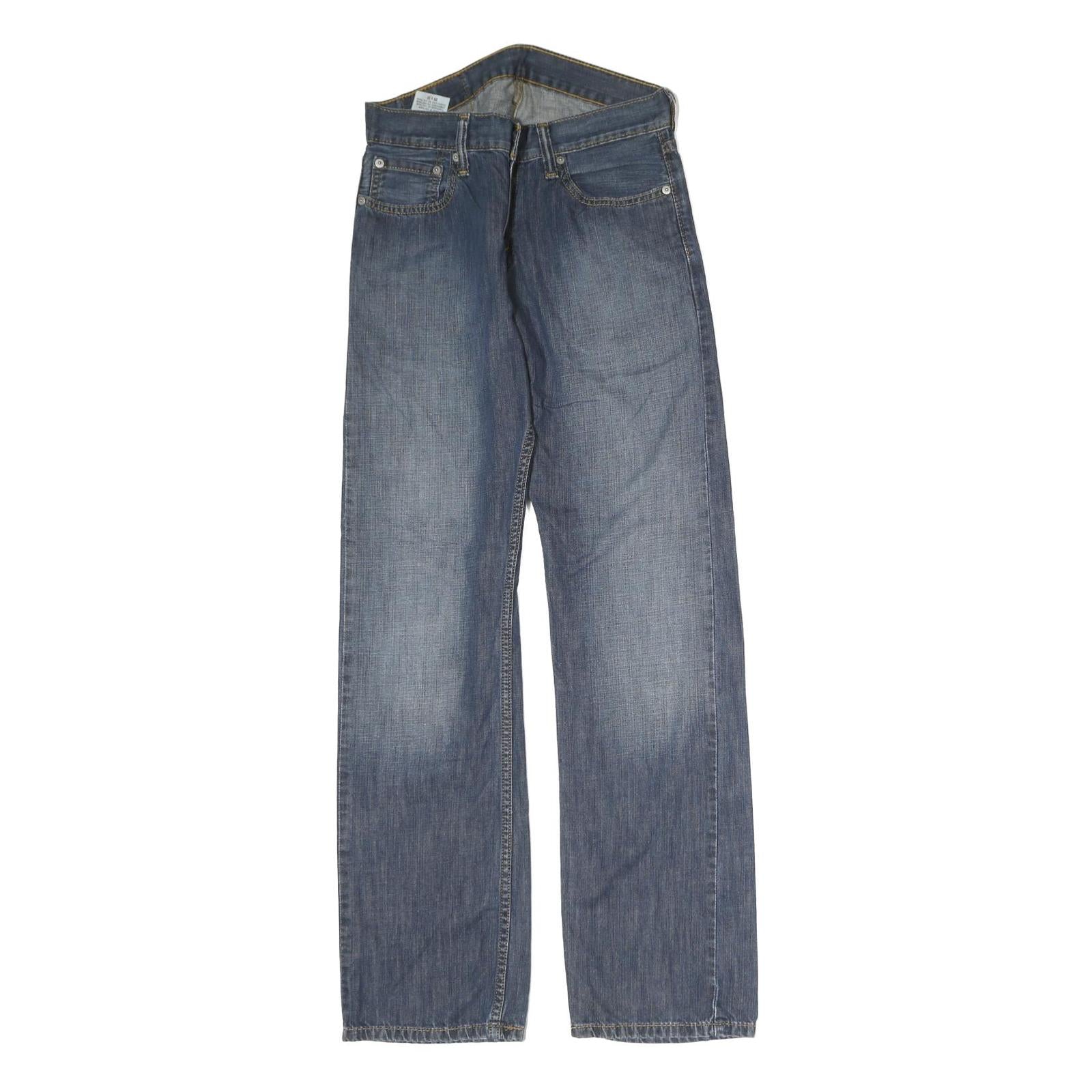 LEVI'S 514 Mens Jeans Blue Regular Straight Denim Medium W29 L32 Classic Fit Refurbished - N/A refurbished available on Cerqular