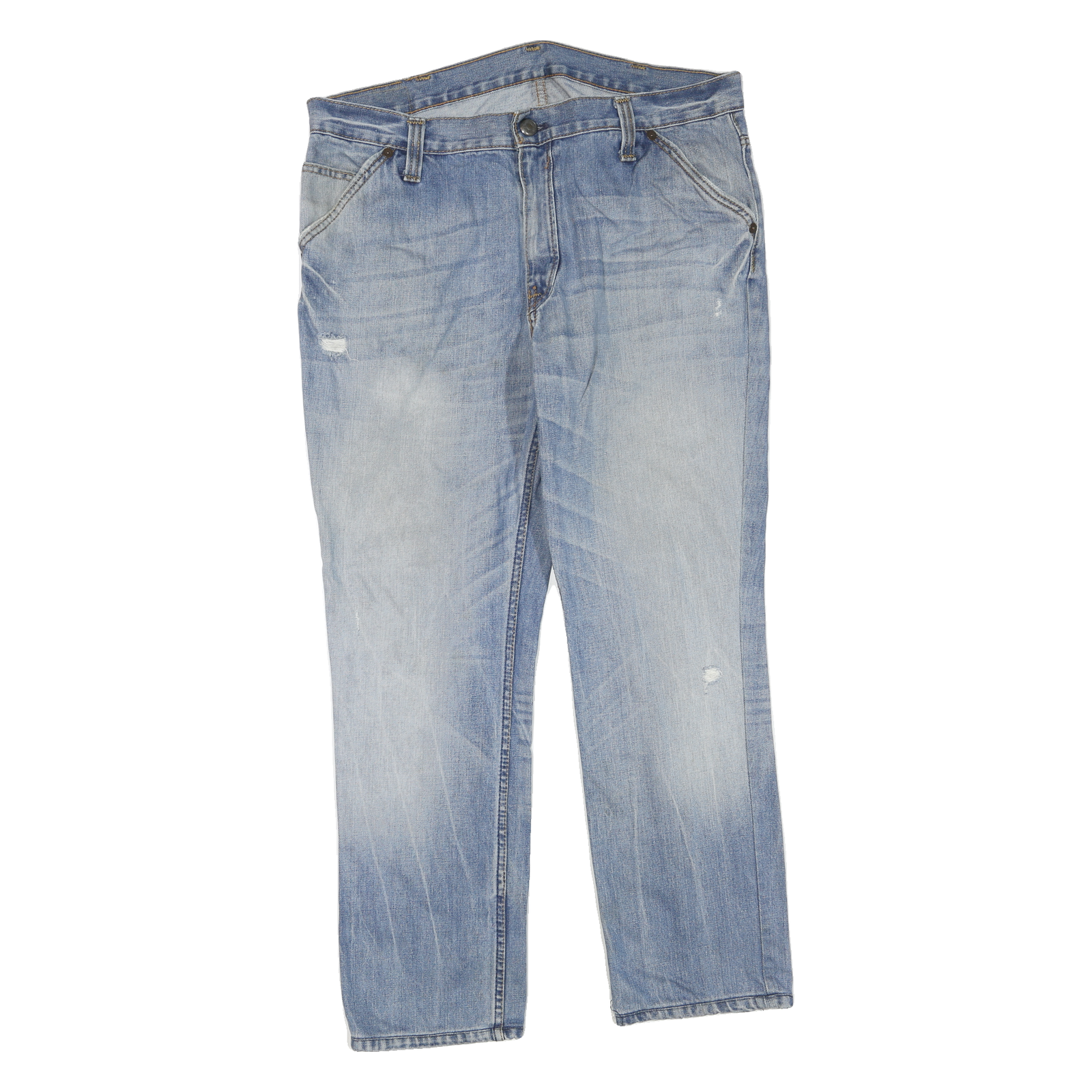 LEVI'S L531 Mens Jeans Blue Regular Straight Denim Light W36 L29 Classic Zip Refurbished - N/A refurbished available on Cerqular