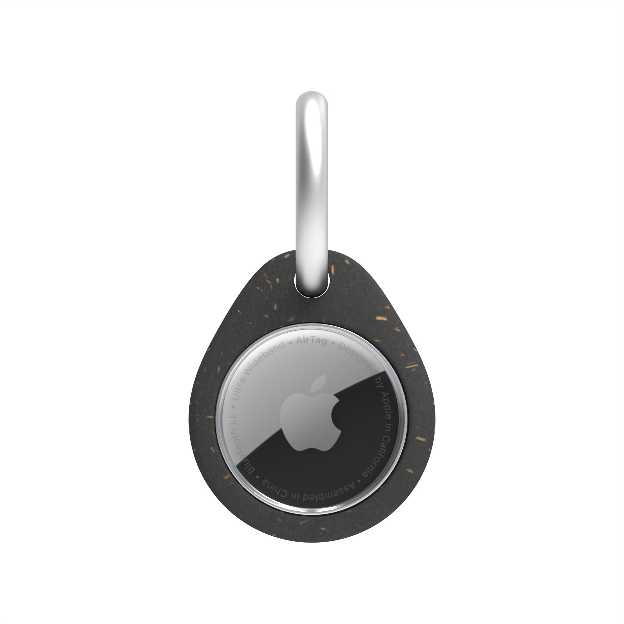 Black AirTag Holder Refurbished - Pela Case refurbished available on Cerqular