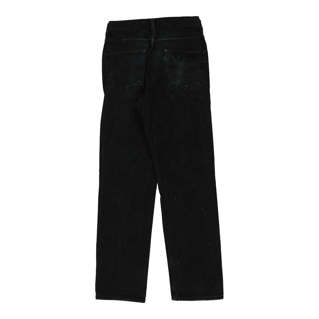 Wampum Jeans - 32W 33L Black Cotton Refurbished - Thrifted (note: this is a term often used to describe second- refurbished available on Cerqular