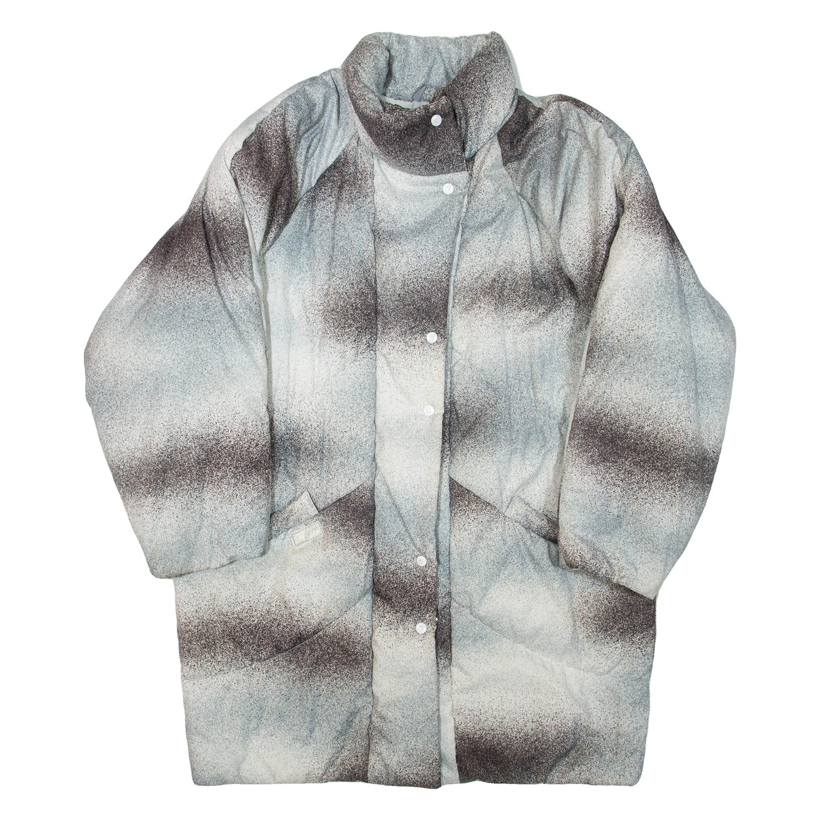 Womens Puffer Jacket Grey L Refurbished - N/A refurbished available on Cerqular