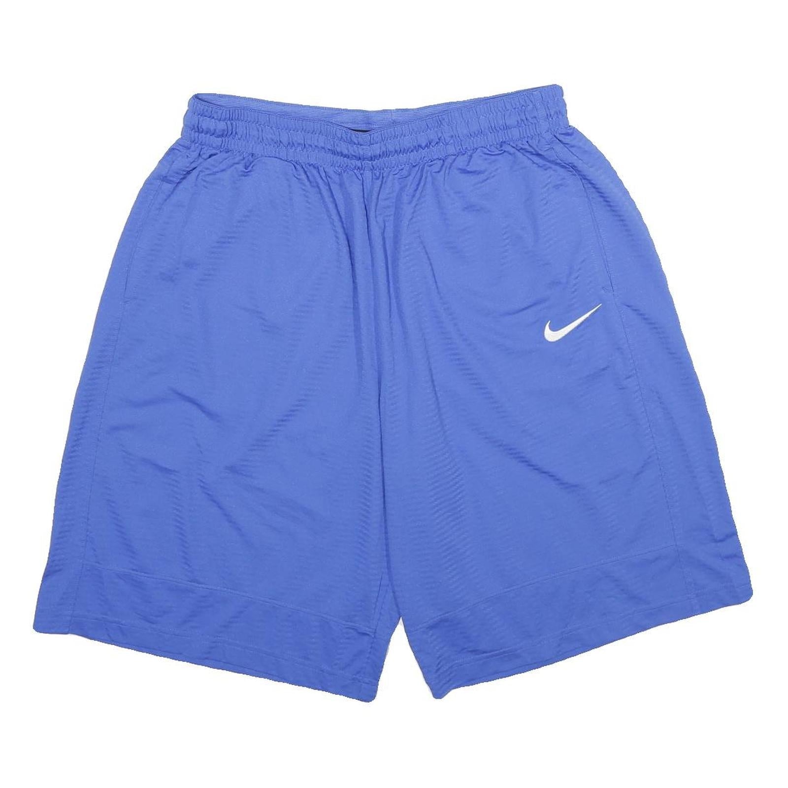 NIKE Mens Shorts Blue Sports Polyester XL W32 Athletic Casual Sportswear Refurbished - N/A refurbished available on Cerqular