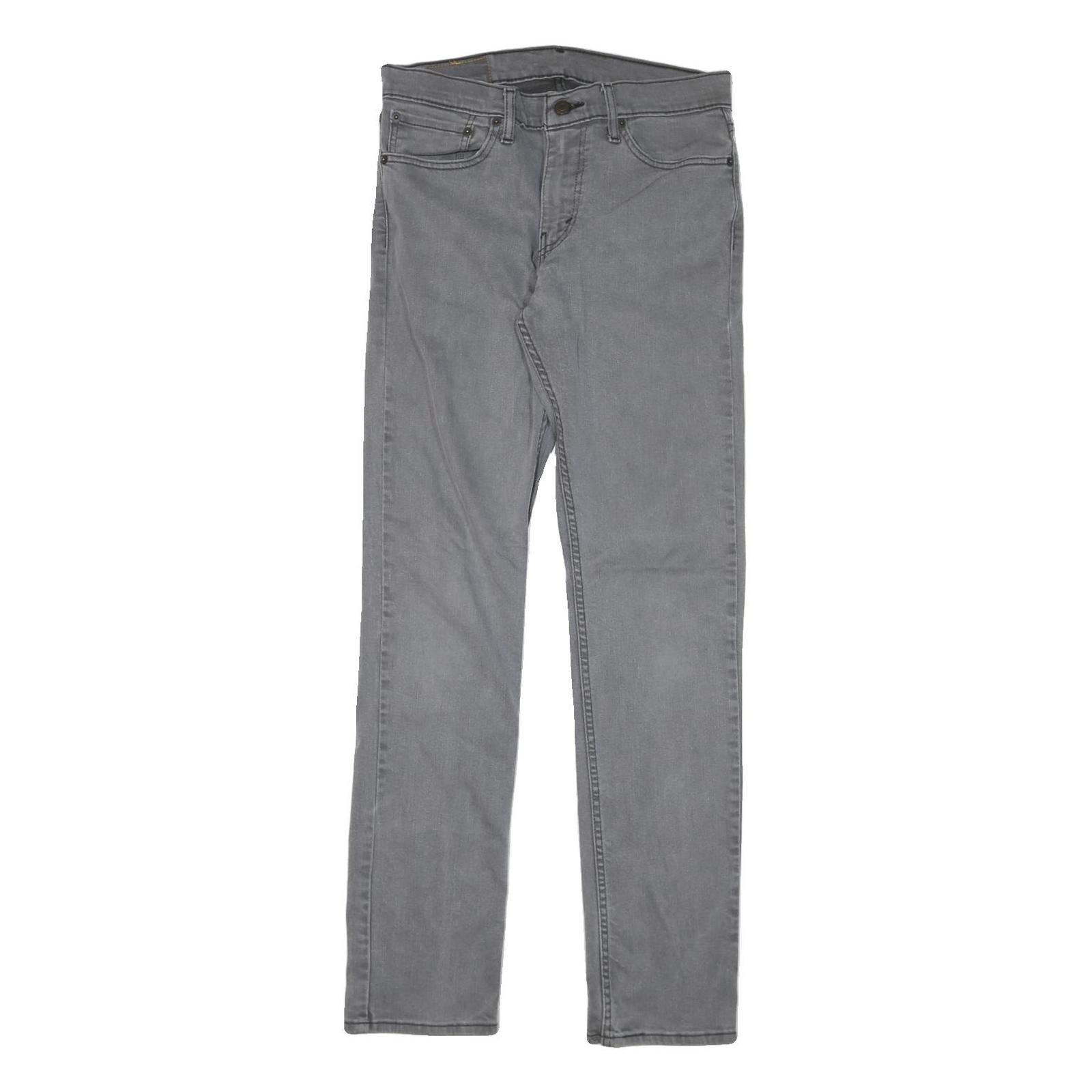LEVI'S 511 Mens Slim Grey Denim Jeans Cotton Blend W30 L32 Stylish Casual Refurbished - N/A refurbished available on Cerqular