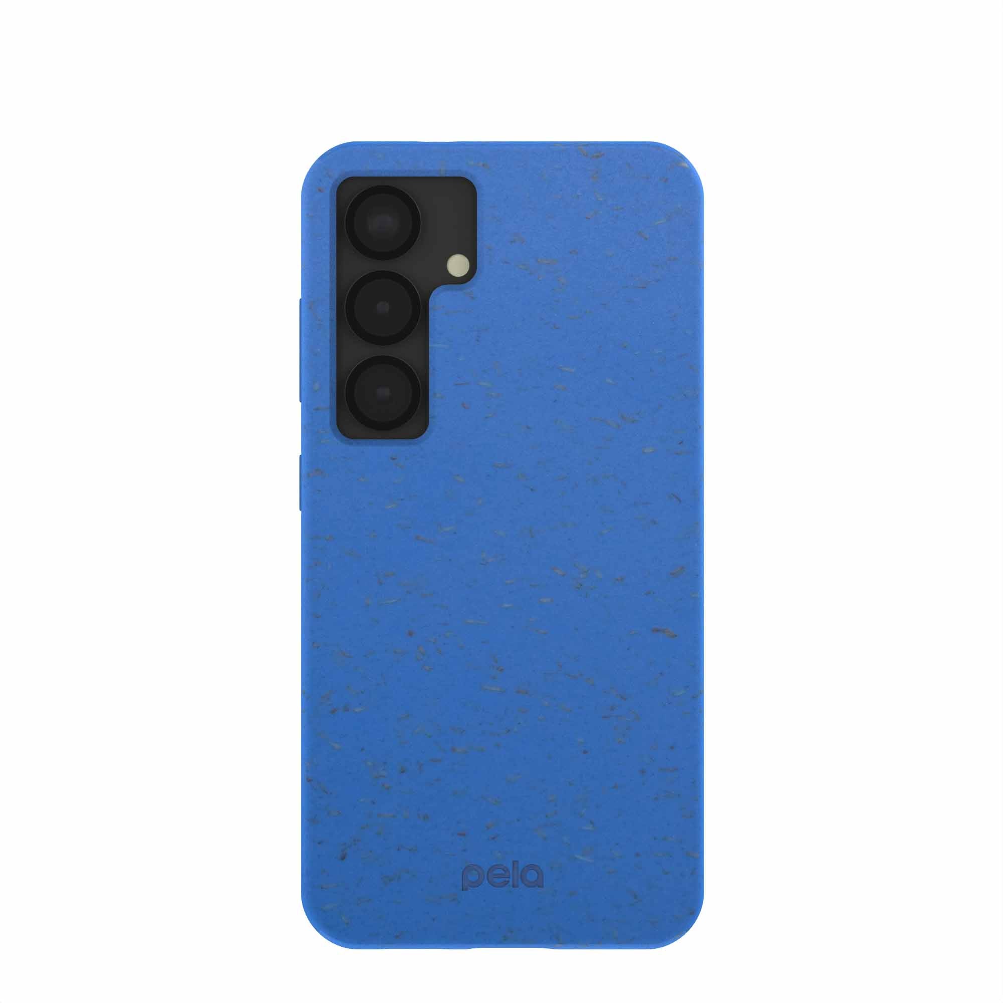 Buy Electric Blue Samsung S25 Phone Case Refurbished - $55.00 Electric Blue Samsung S25 Phone Case Refurbished - Pela Case refurbished available on Cerqular