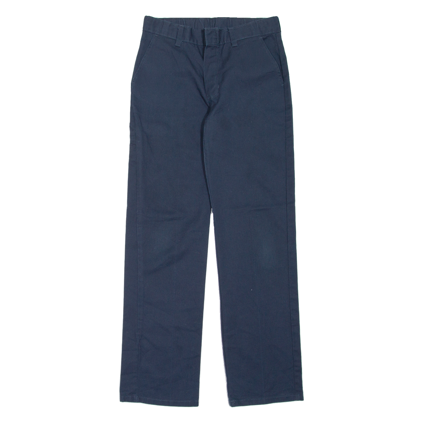 DICKIES Mens Trousers Blue Regular Straight W27 L29 Refurbished - N/A refurbished available on Cerqular