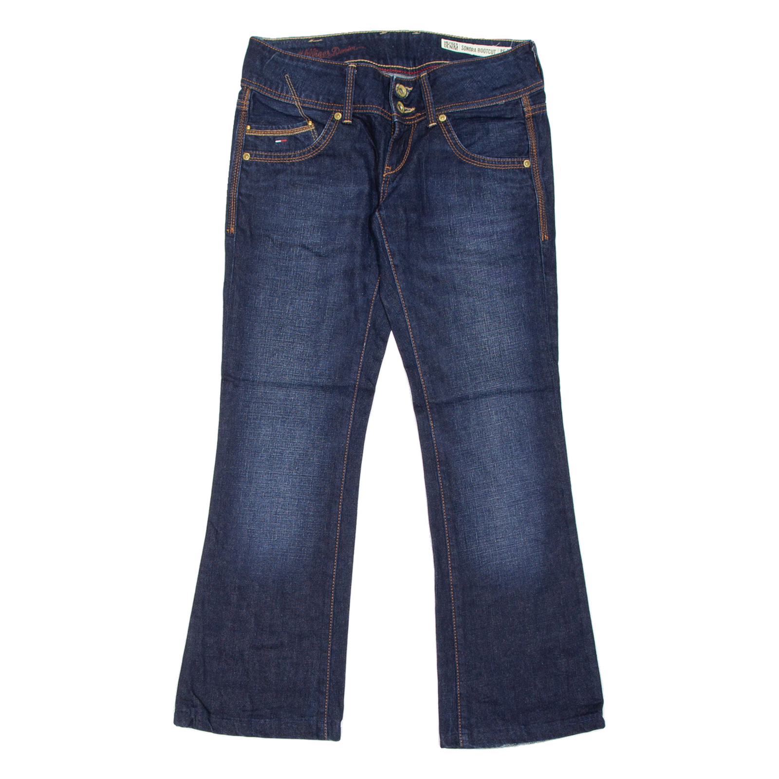 HILFIGER DENIM Womens Jeans Blue Slim Bootcut Stone Wash W29 L29 Refurbished - N/A refurbished available on Cerqular