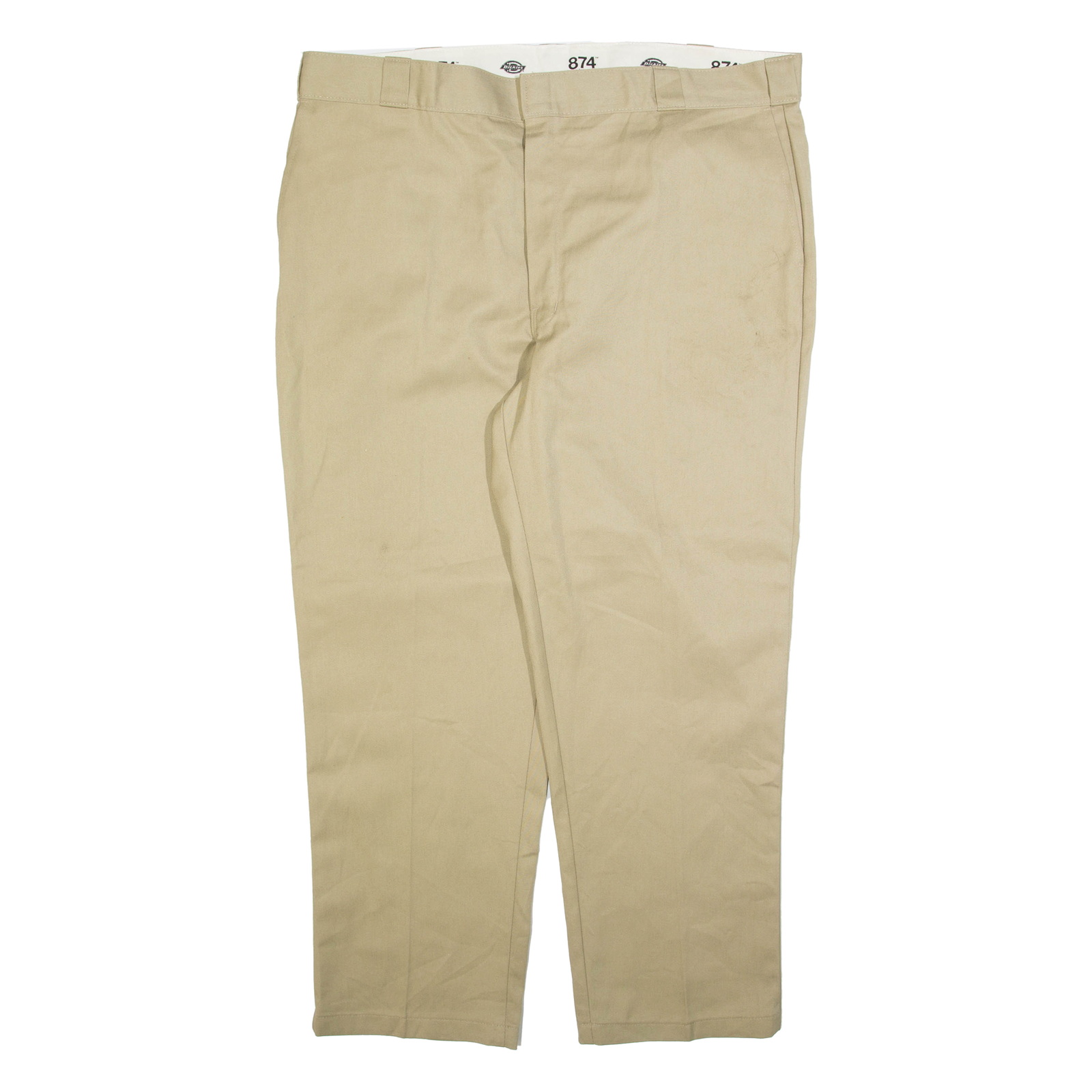 DICKIES 874 Workwear Mens Trousers Beige Regular Straight W44 L29 Refurbished - N/A refurbished available on Cerqular